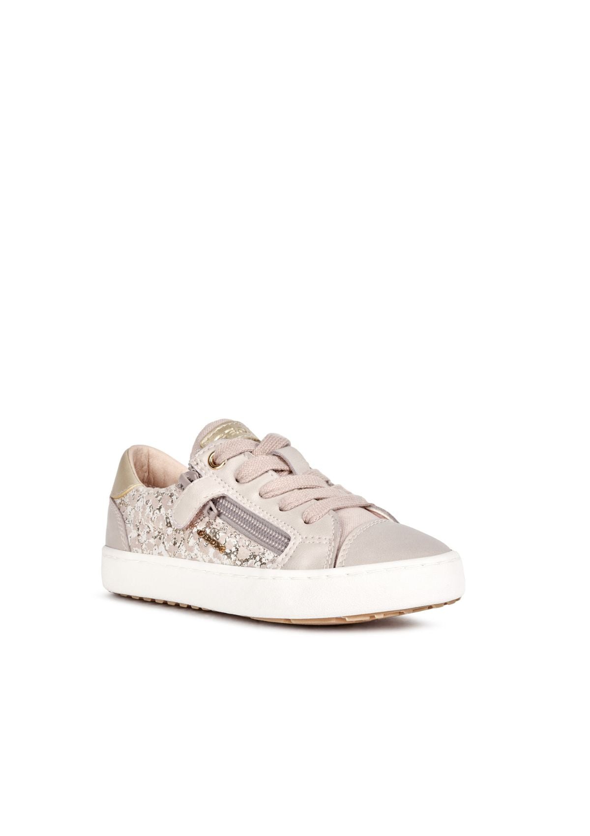 Geox Girls Trainers KILWI Metallic Pink side front