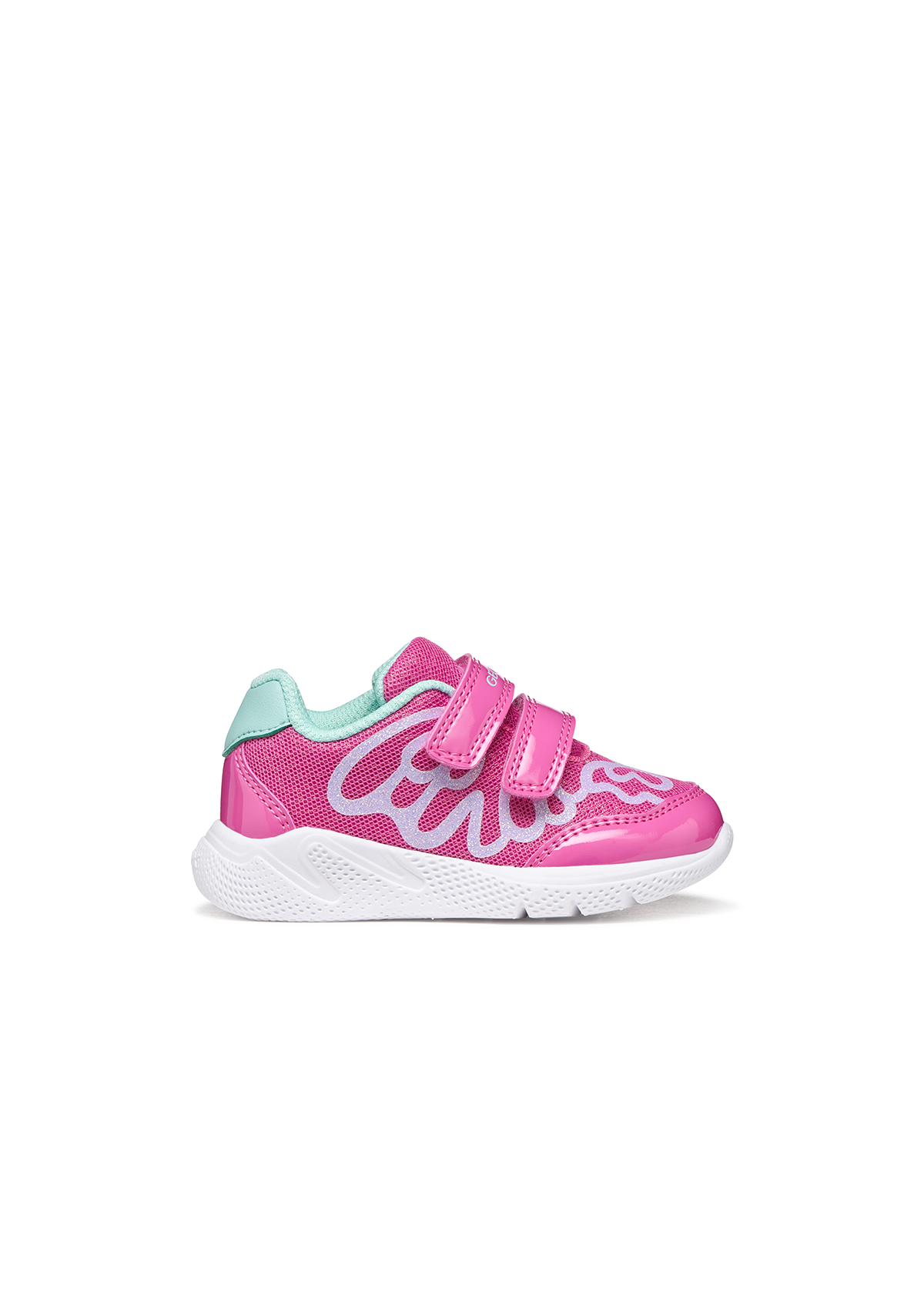 Geox Baby Girls Trainer SPRINTYE Fuchsia Watersea