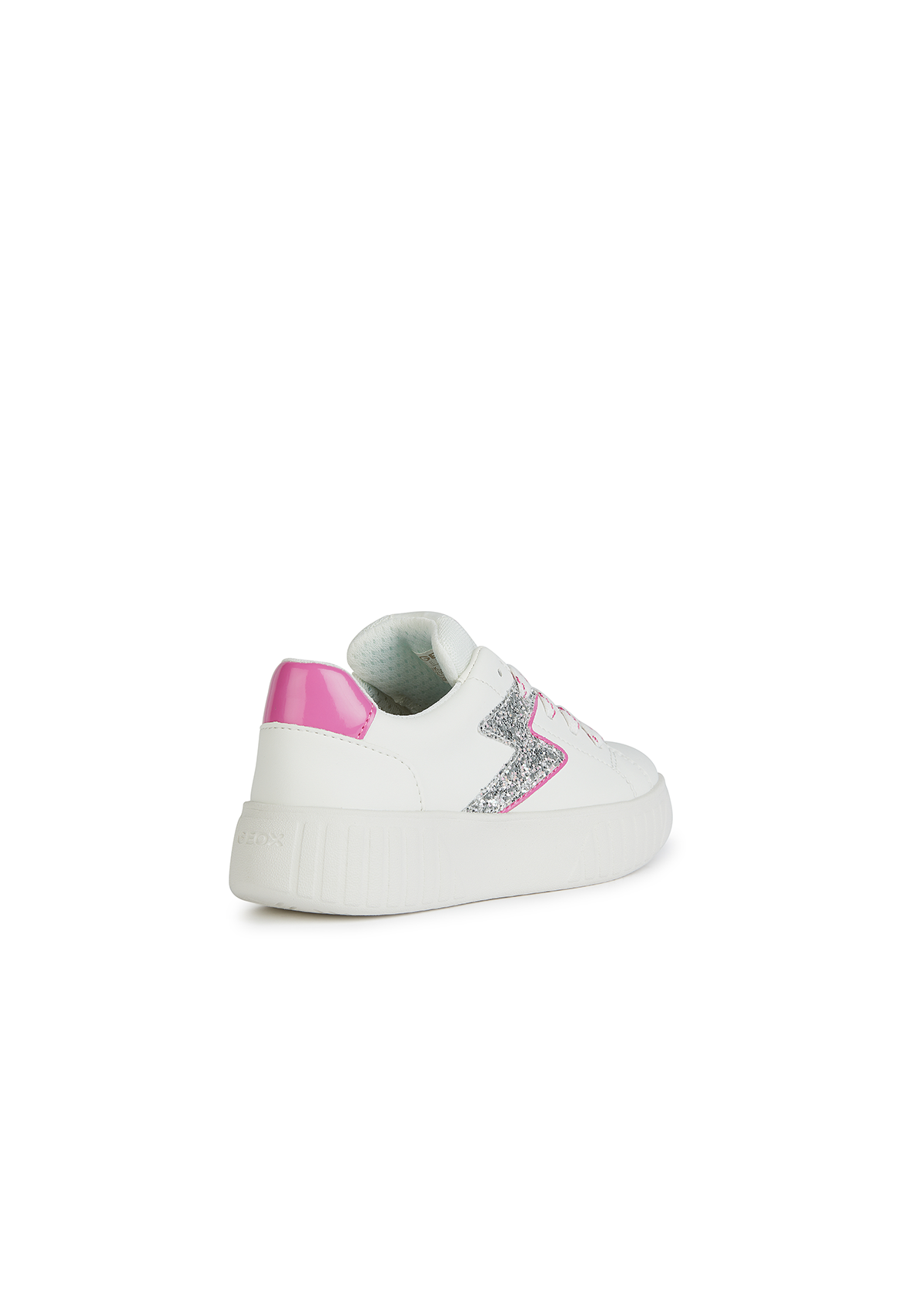 Geox Girls Trainer MIKIROSHI White-Fuchsia