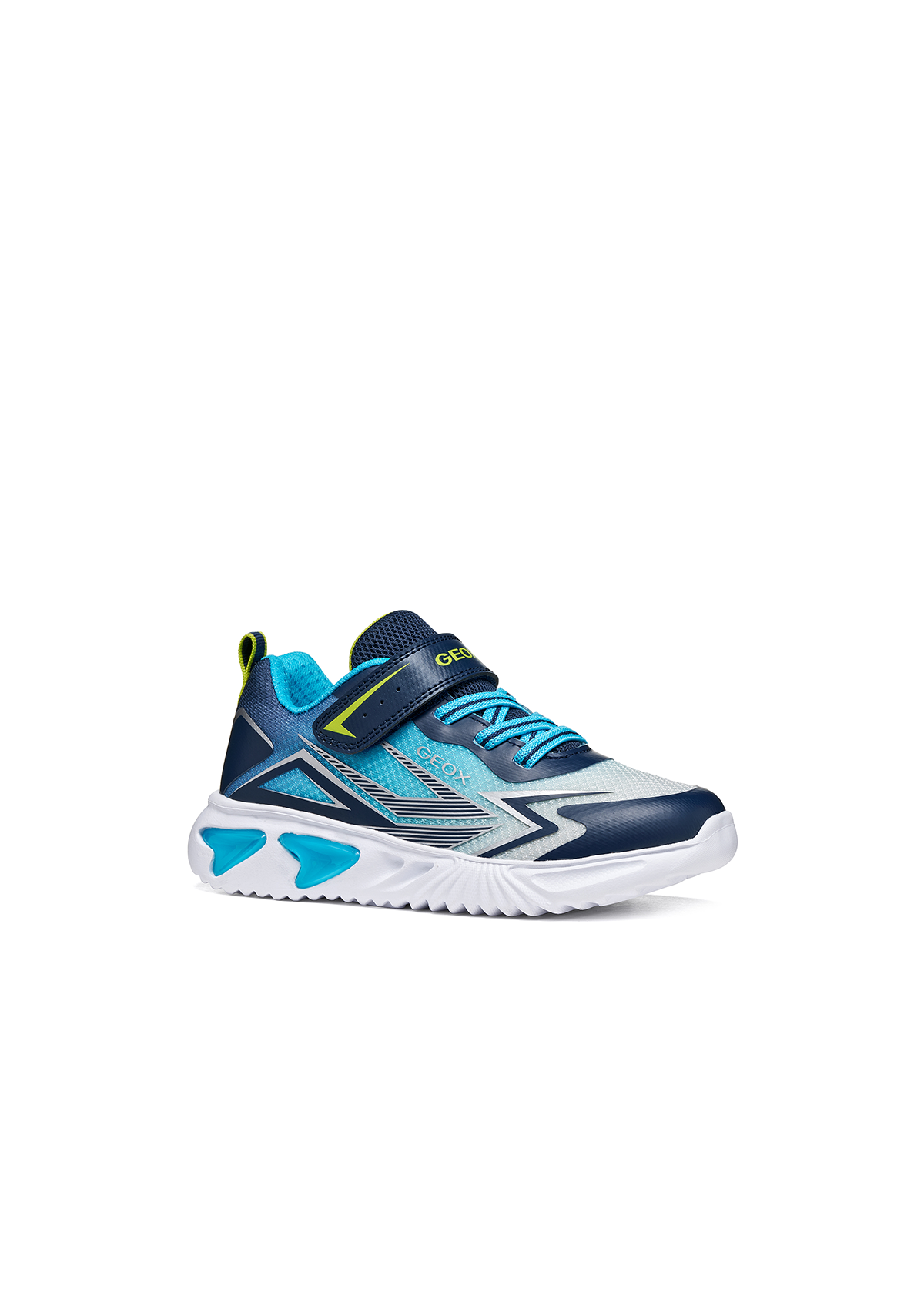 Geox Junior Boys Trainer ASSISTER Dk Royal Dk Sky