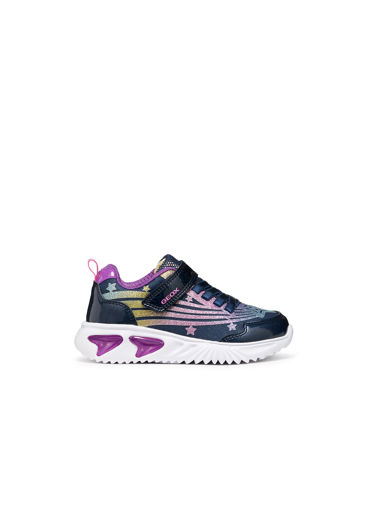 Geox Girls Trainer ASSISTER Navy Purple