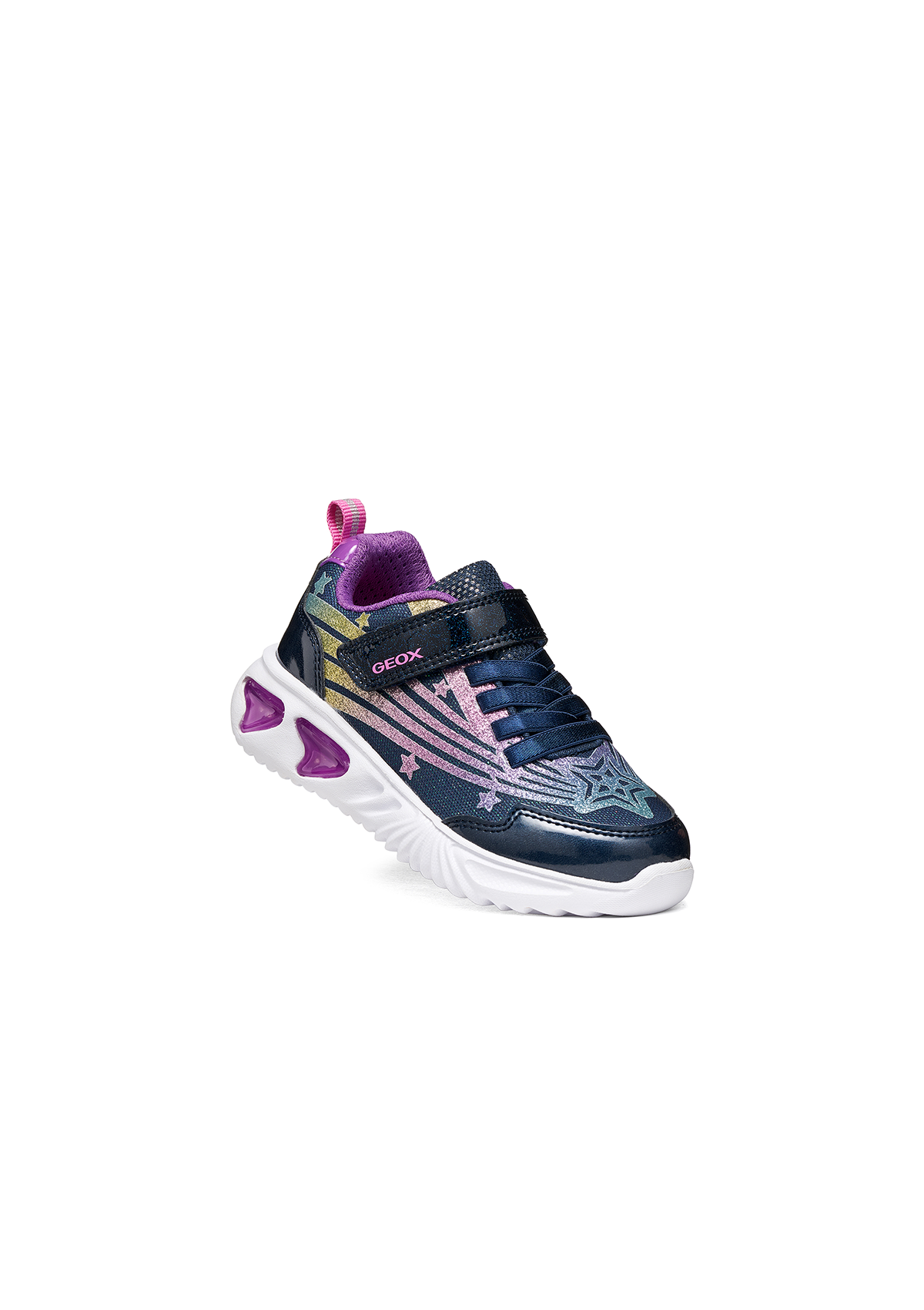 Geox Girls Trainer ASSISTER Navy Purple