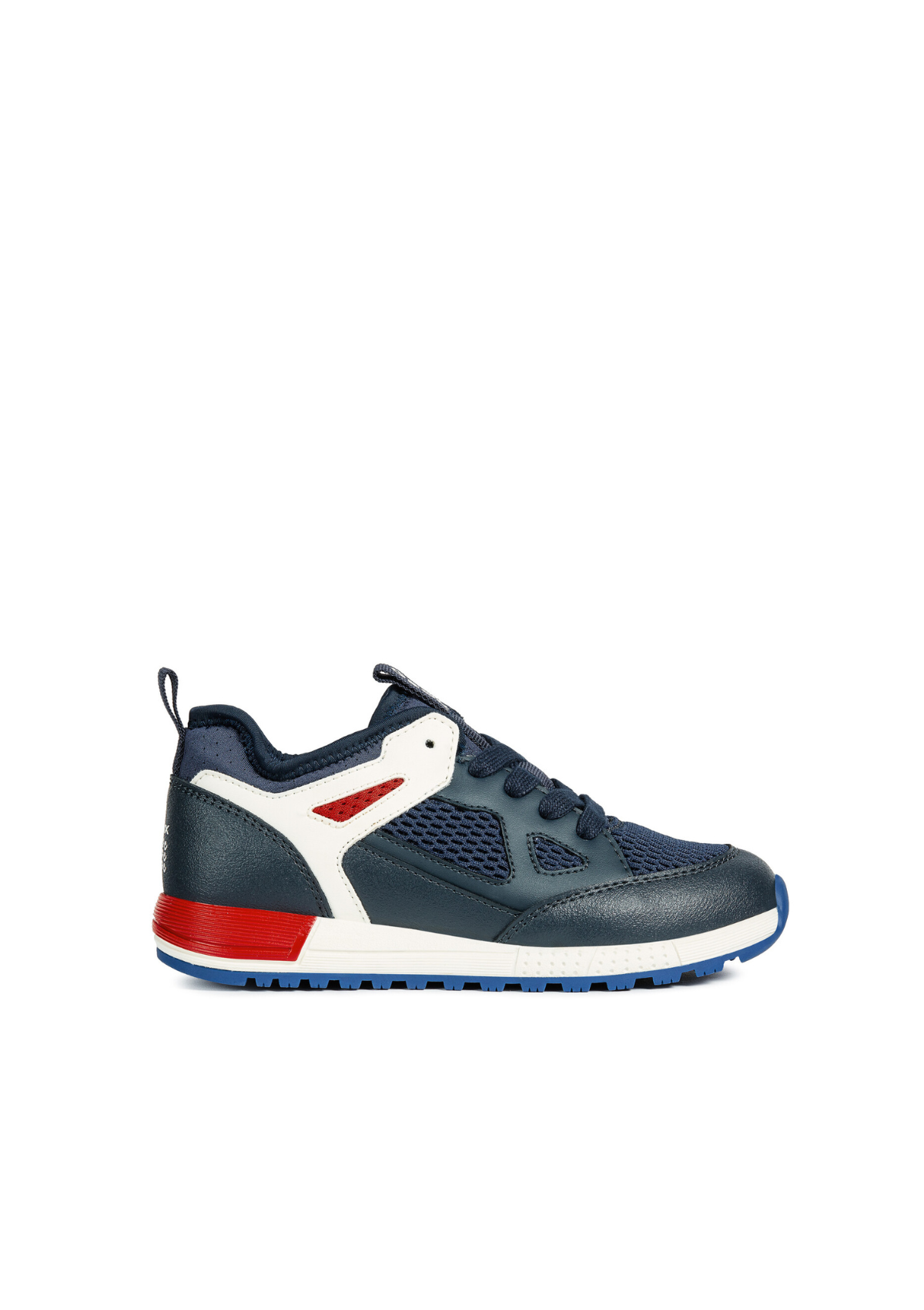 Geox Boys Trainers ALBEN Navy Red