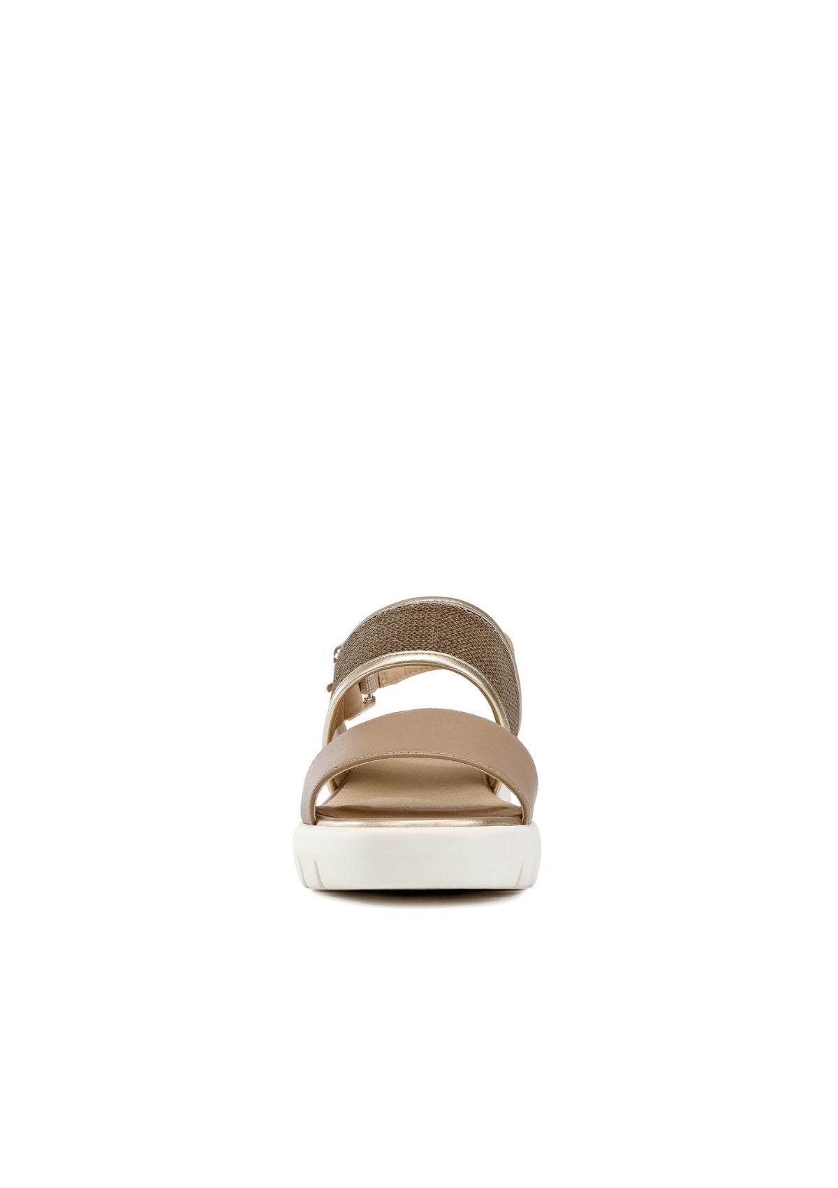 Geox Woman Sandals WEMBLEY Gold front