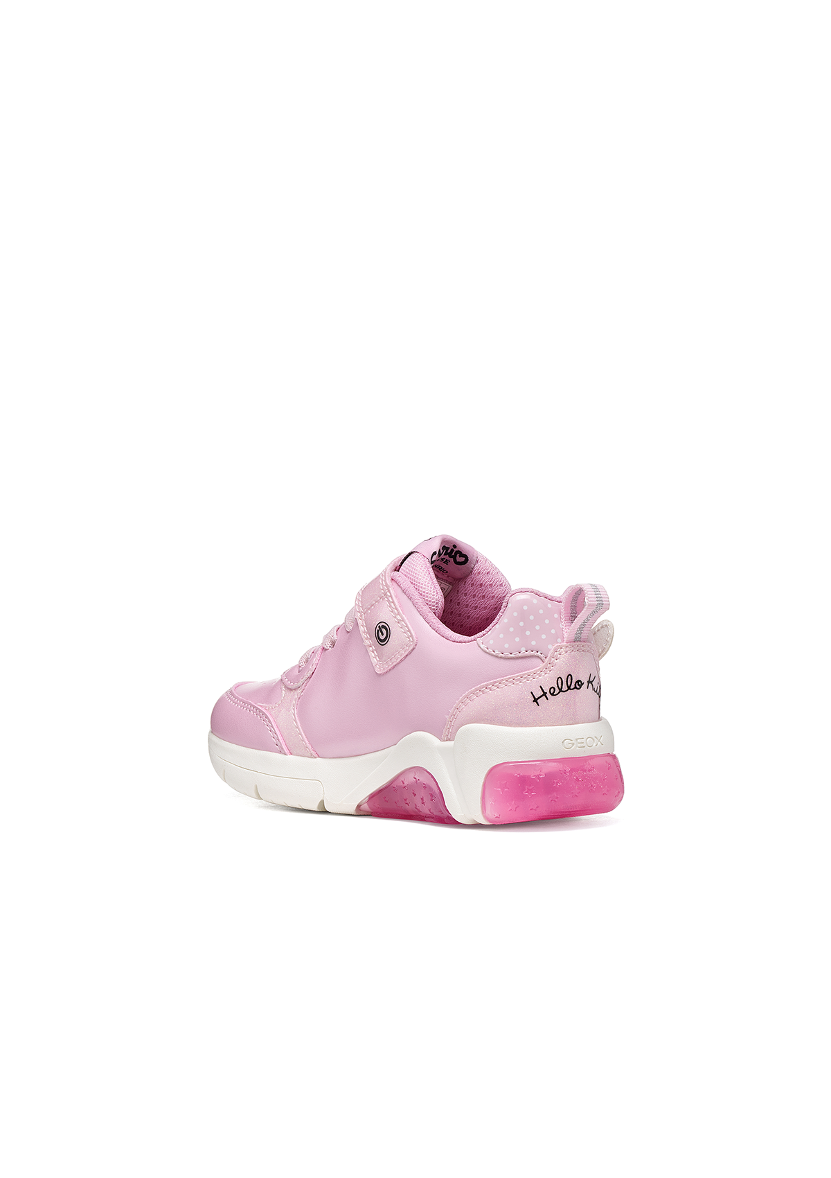 Geox Fadinlight Girls Hello Kitty Light-Up Trainers – Pink