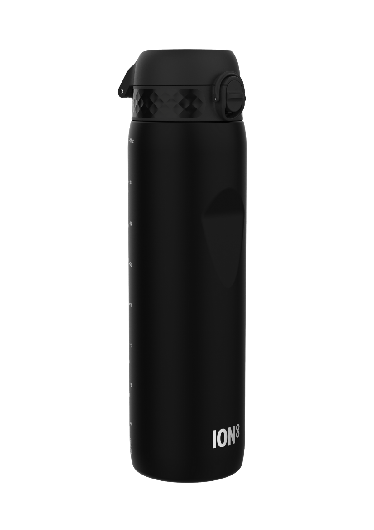 ION8 Quench Black Water Bottle Leak Proof 1000ml (34oz) BPA Free