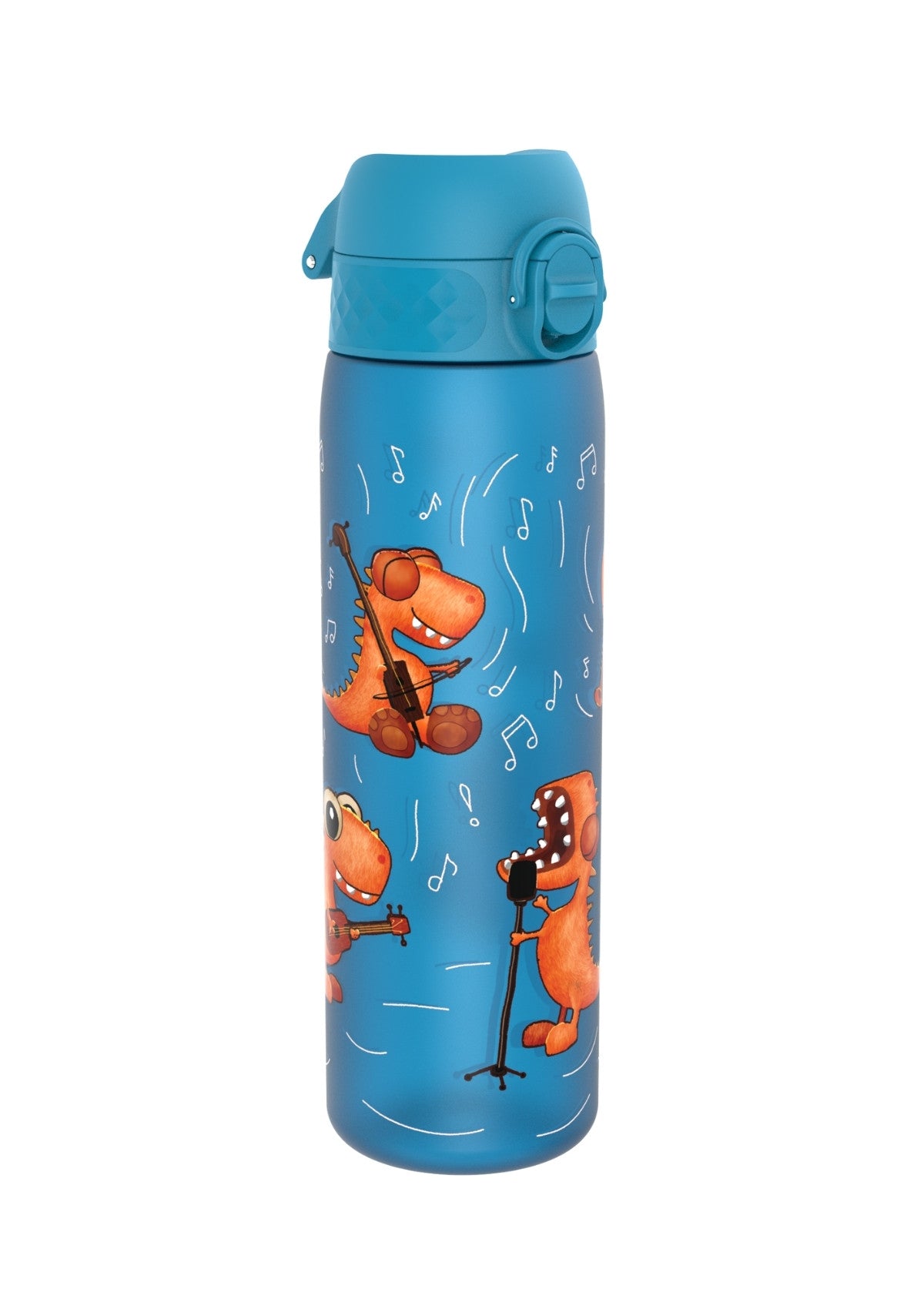 ION8 Recyclon Dino Band Blue Water Bottle Leak Proof 500ml Z2