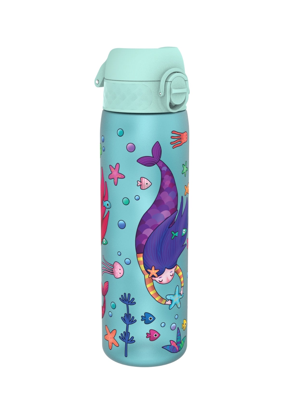 ION8 Recyclon Mermaids Sonic Blue Water Bottle Leak Proof 500ml Z2