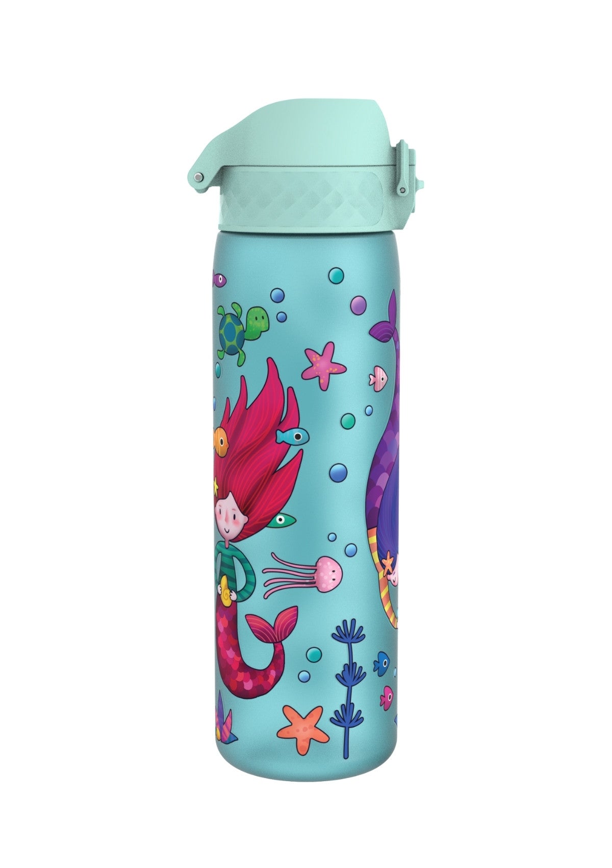 ION8 Recyclon Mermaids Sonic Blue Water Bottle Leak Proof 500ml Z2