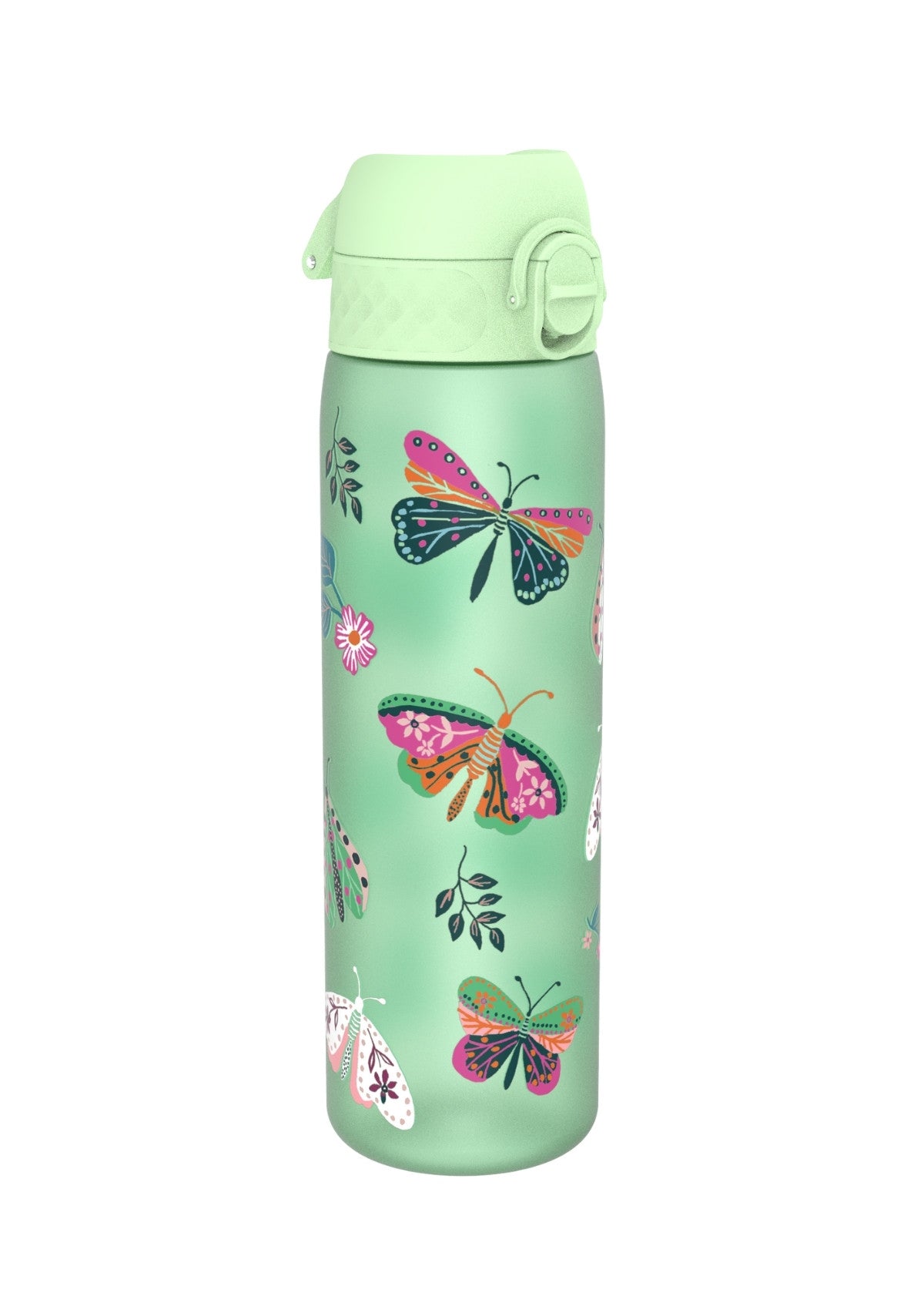 ION8 Recyclon Wild Butterfly Surf Green Water Bottle Leak Proof 500ml Z2
