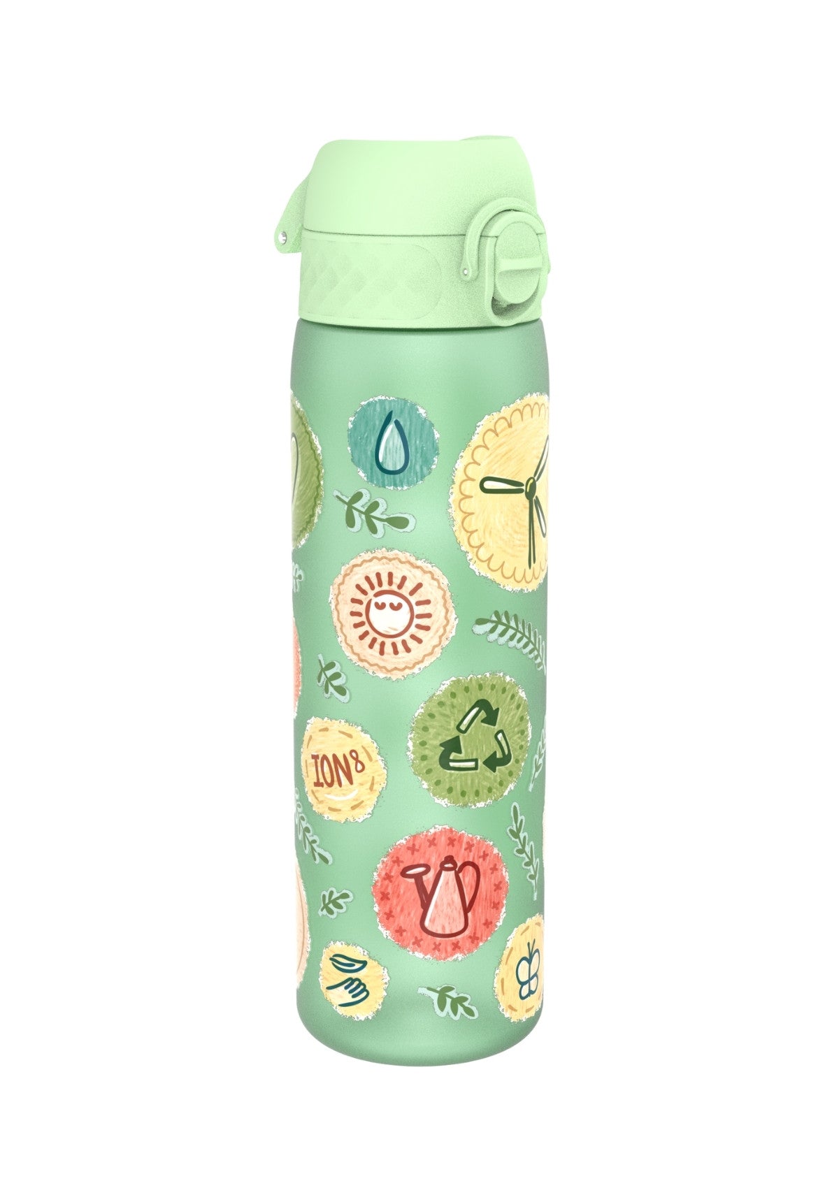 ION8 Recyclon Eco Surf Green Water Bottle Leak Proof 500ml Z2