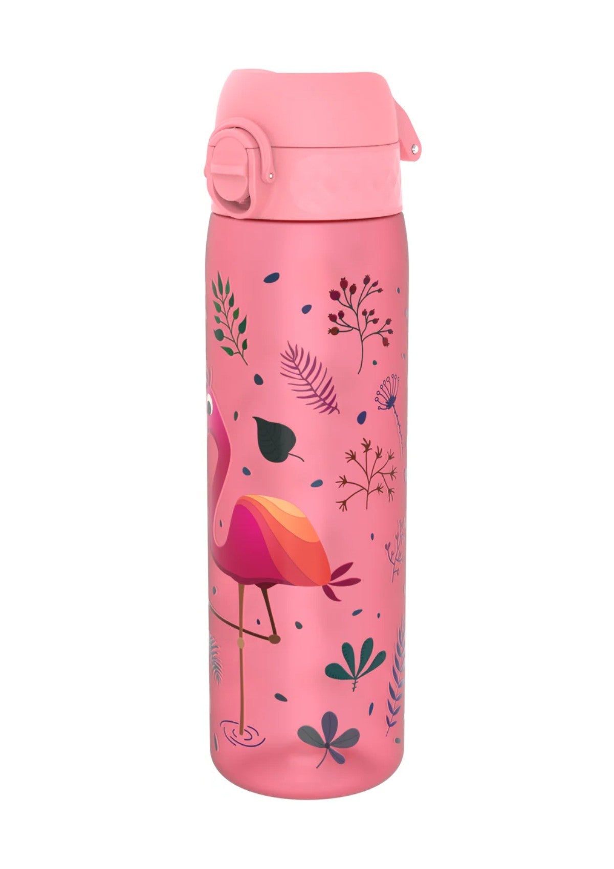 ION8 Recyclon Flamingo Water Bottle Leak Proof 500ml (18oz) BPA Free Z2
