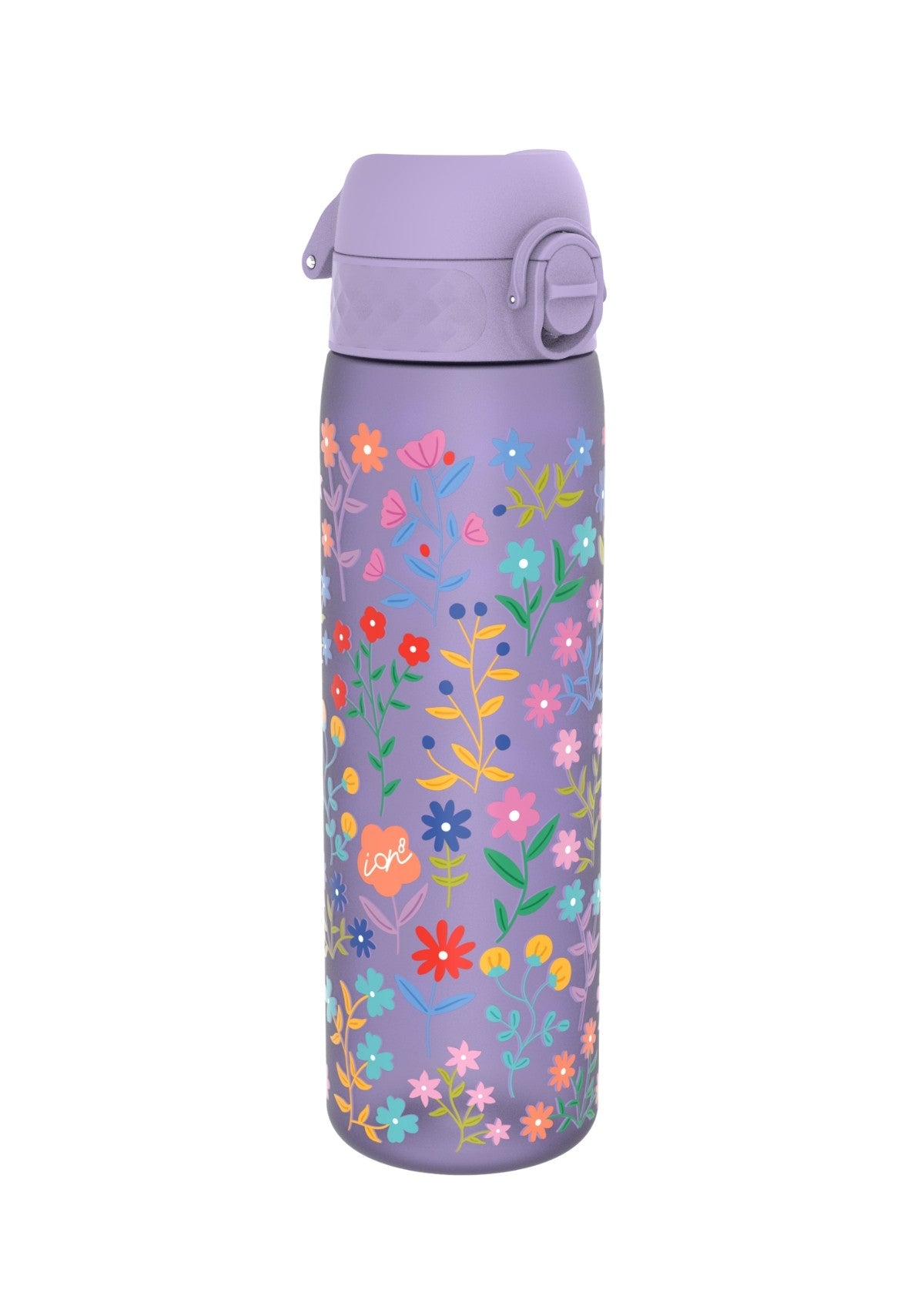 ION8 Recyclon Delicate Floral Periwinkle Water Bottle Leak Proof 500ml Z2