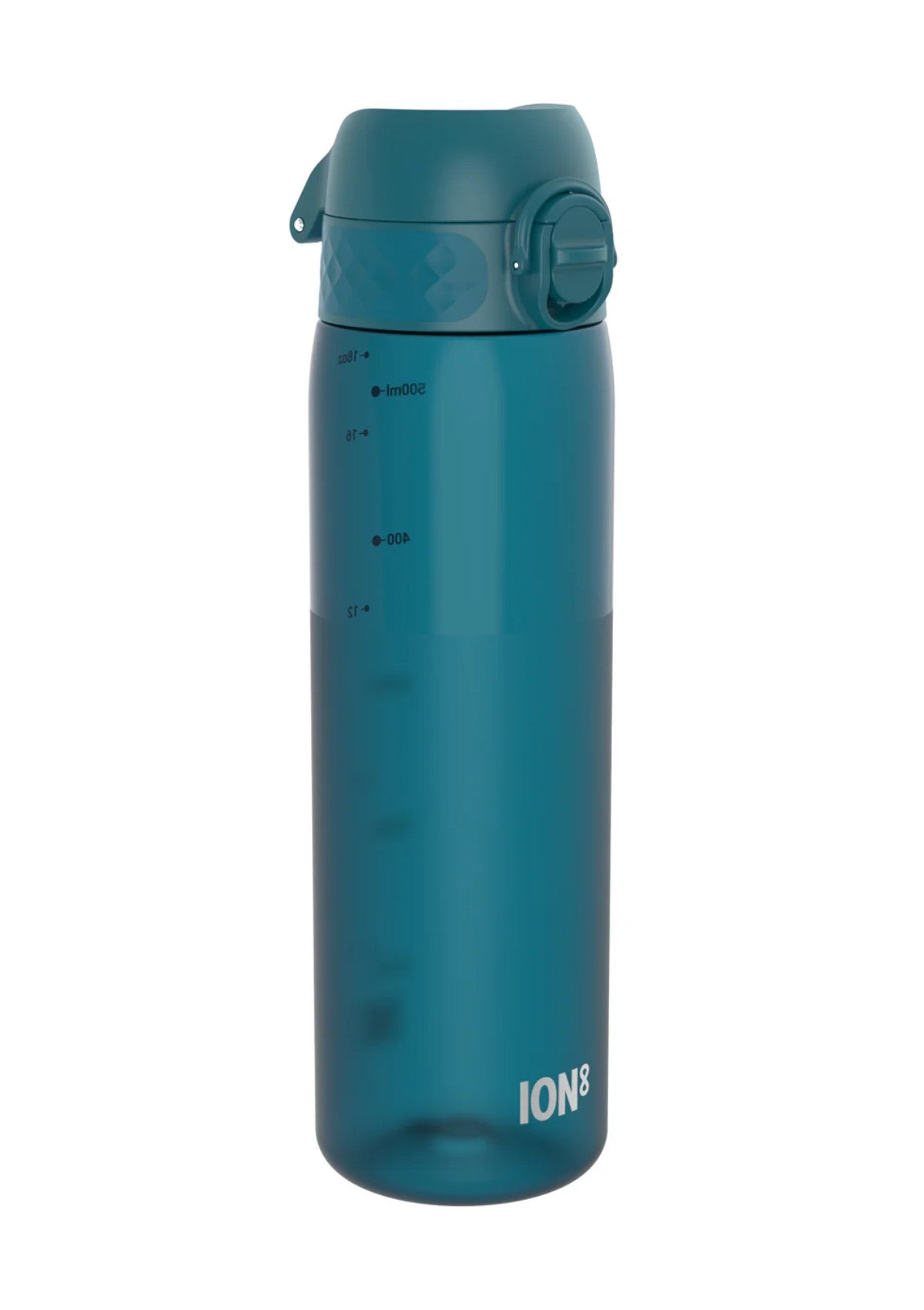 ION8 Recyclon Deep Teal Water Bottle Leak Proof 500ml (18oz) BPA Free XO