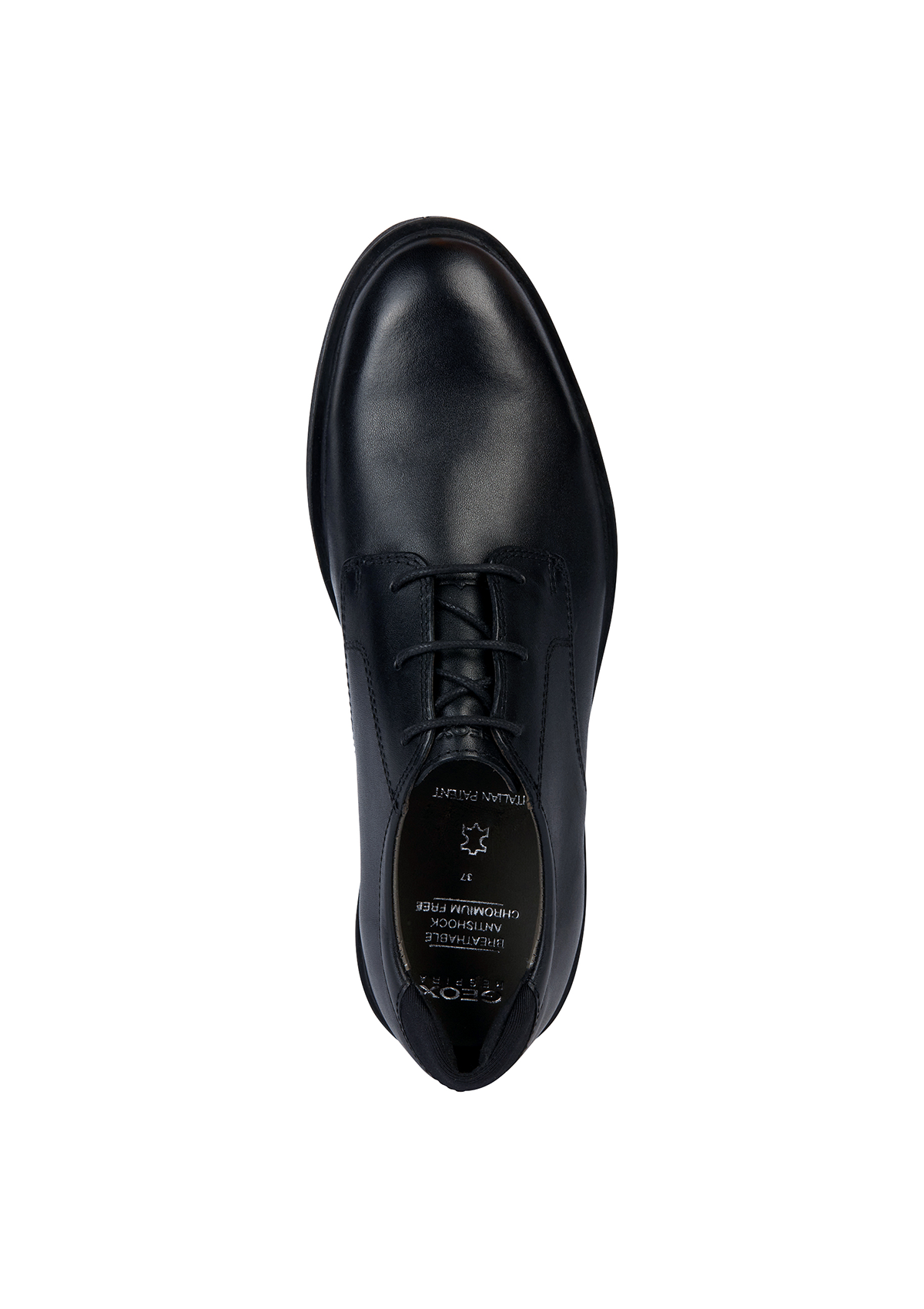 Geox Boys School Shoes ZHEENO Laced Black