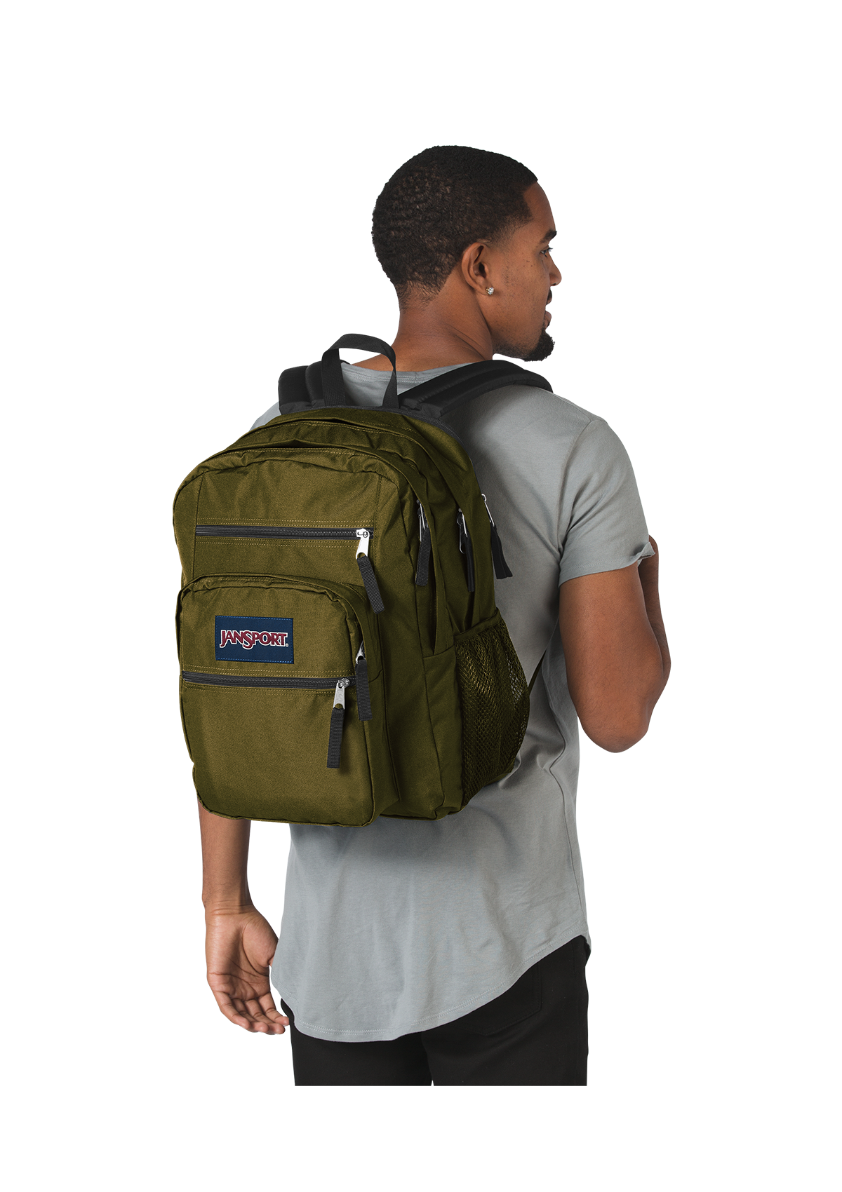 JanSport Backpacks Big Student Army Green