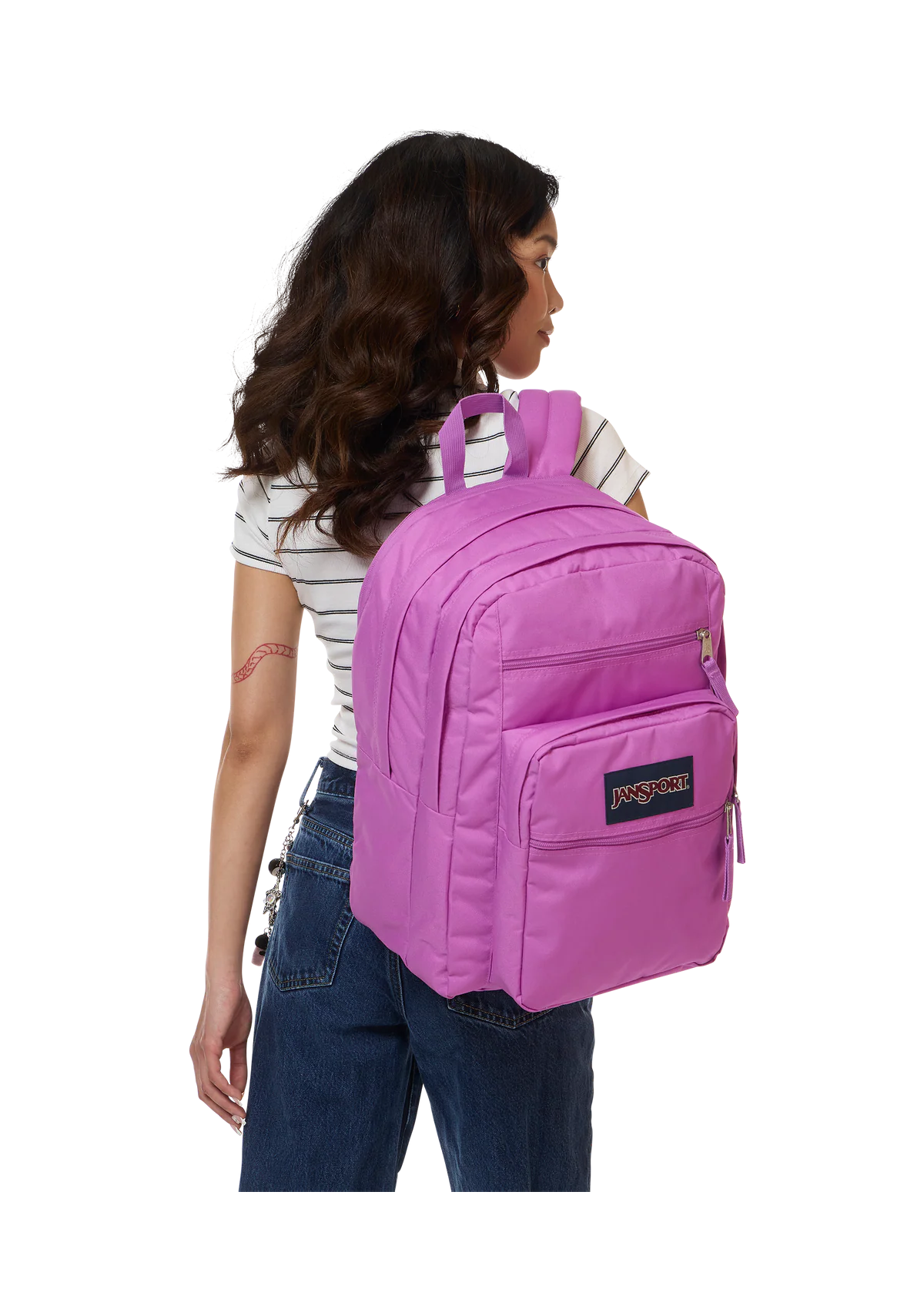 JanSport Backpacks Big Student Digital Fuchsia
