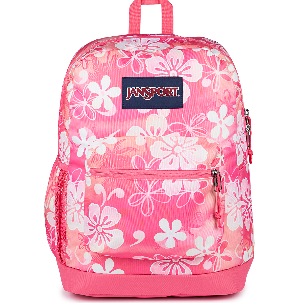 jansport backpack pink flowers Overt Rosa Floral One Size Go big with the Big Student backpack SuperBreak Plus - Tiny Butterflies