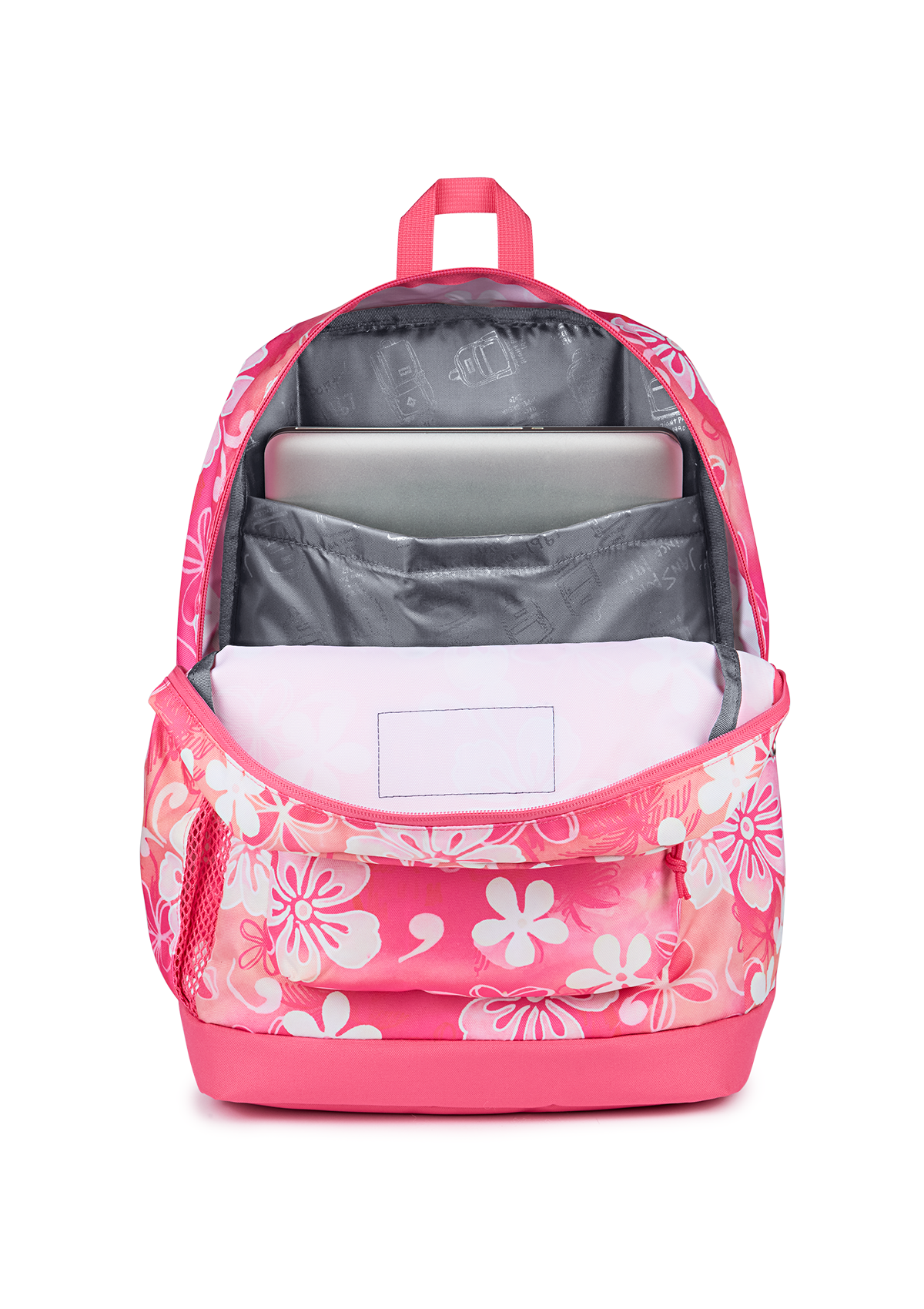 JanSport Backpacks Cross Town Plus Hiblisscus