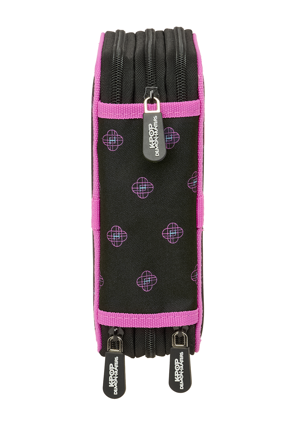 K-POP Demon Hunter Negra Small Triple 37pc Filled Pencil Case