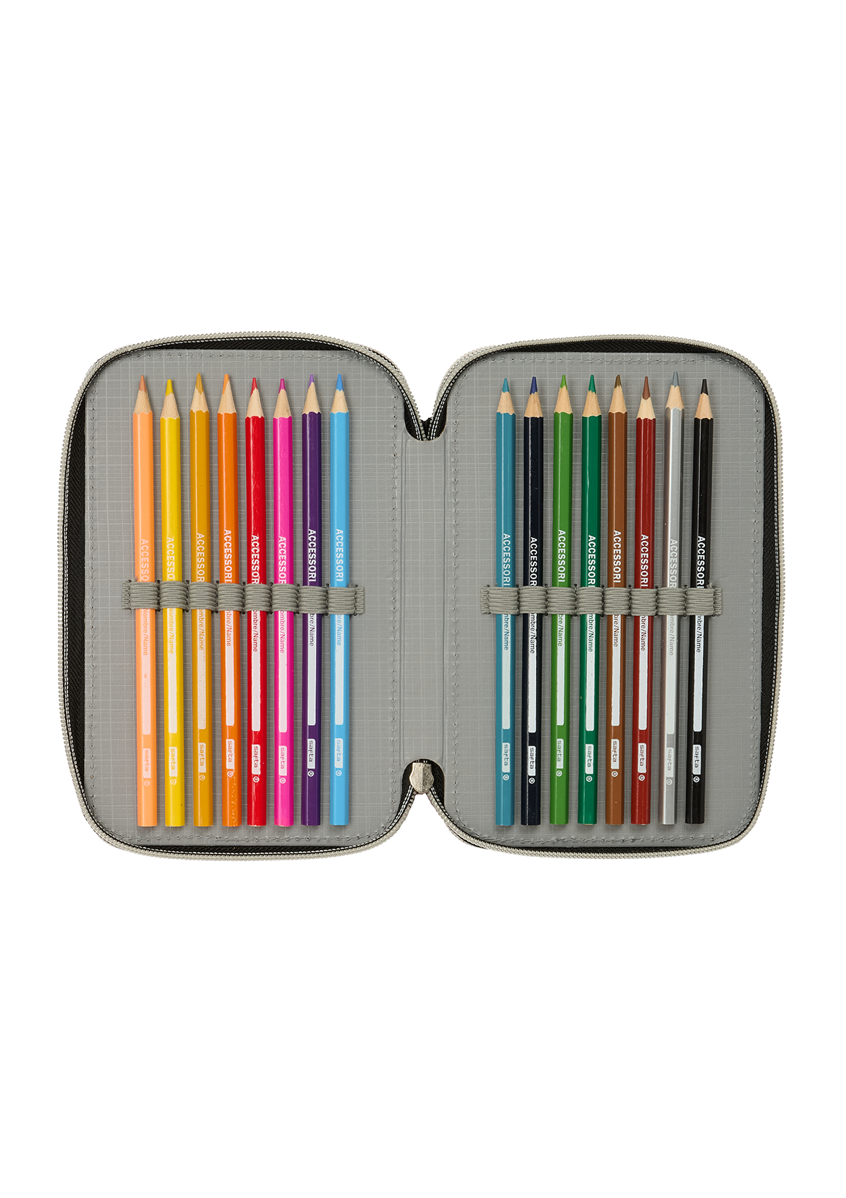 K-POP Demon Hunter Huntrix Small Triple 37pc Filled Pencil Case