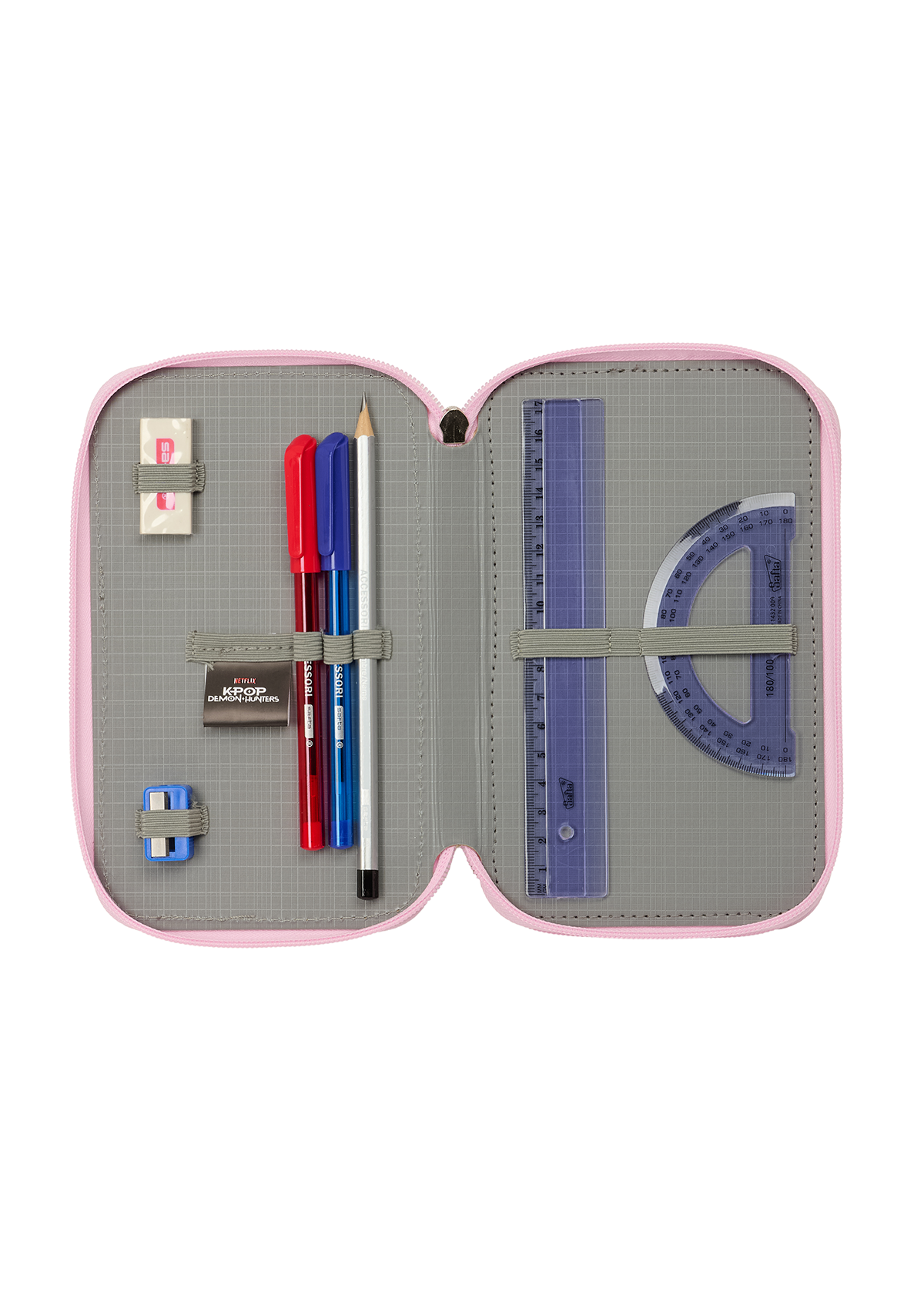 K-POP Demon Hunter Iconic Small Triple 37pc Filled Pencil Case
