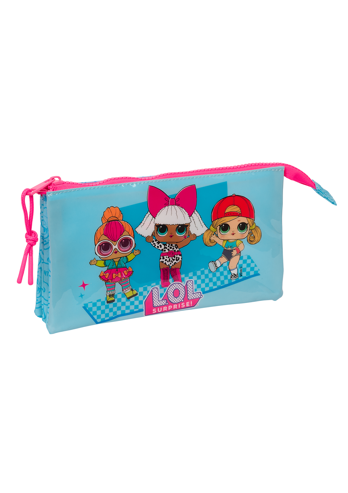 LOL Surprise Diva Triple Pencil Case