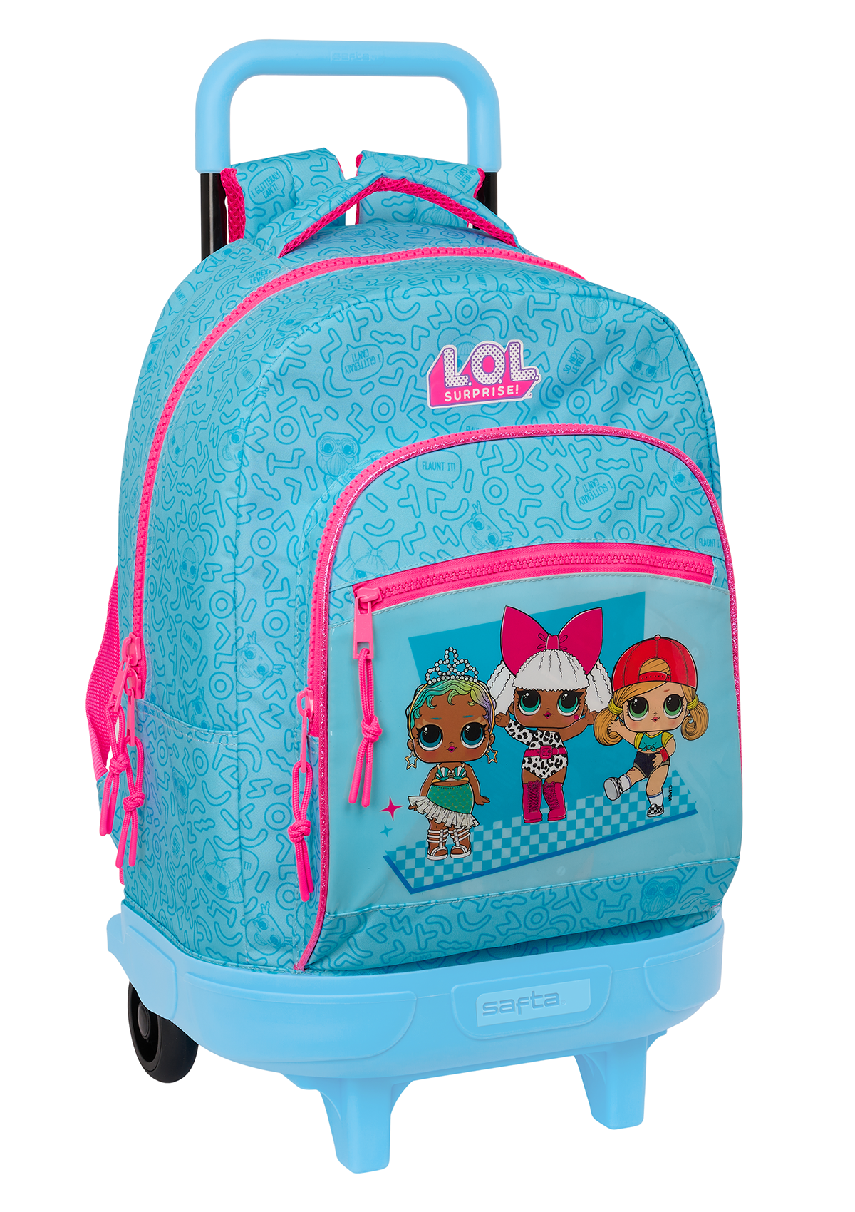 LOL Surprise Diva Large Backpack Wheeled