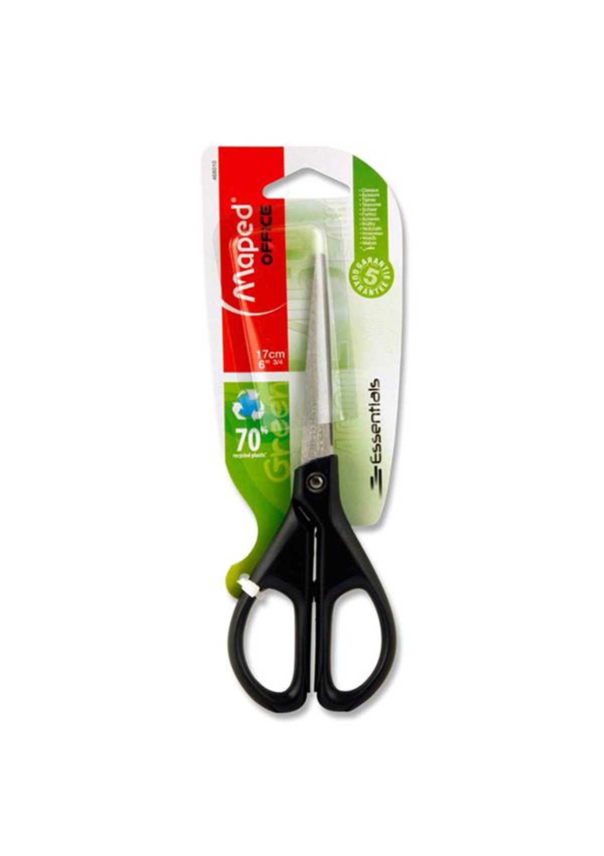 Essentials Green 17Cm Scissors
