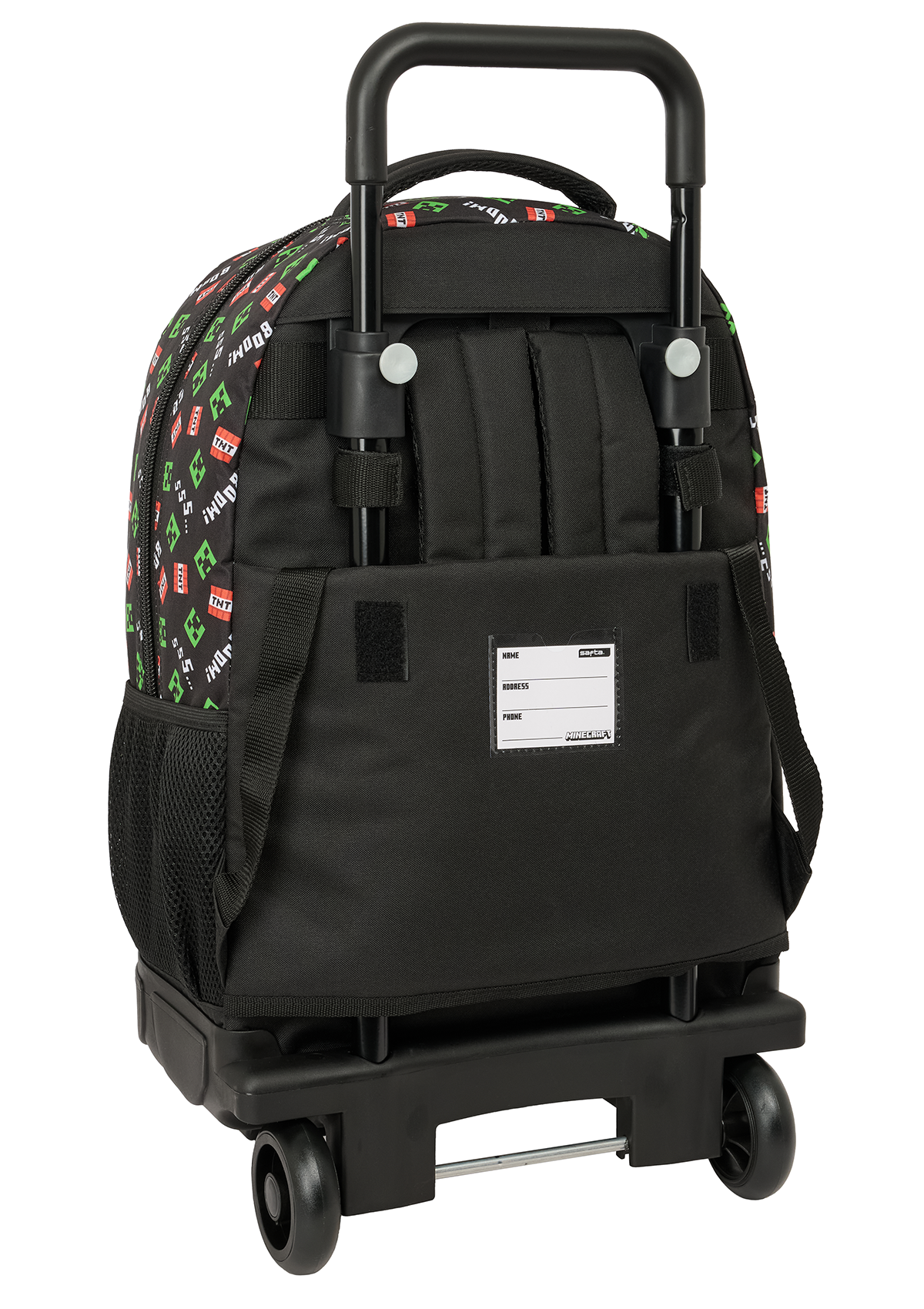 Minecraft Large Backpack Wheeled