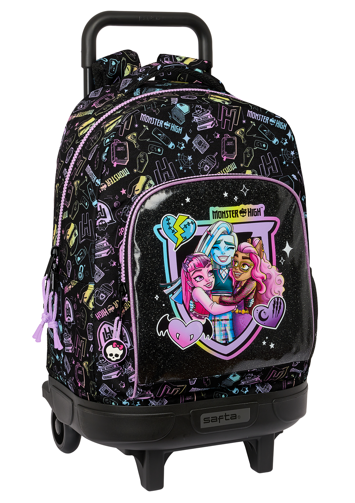 Monster High Fantastic Large Backpack Wheeled