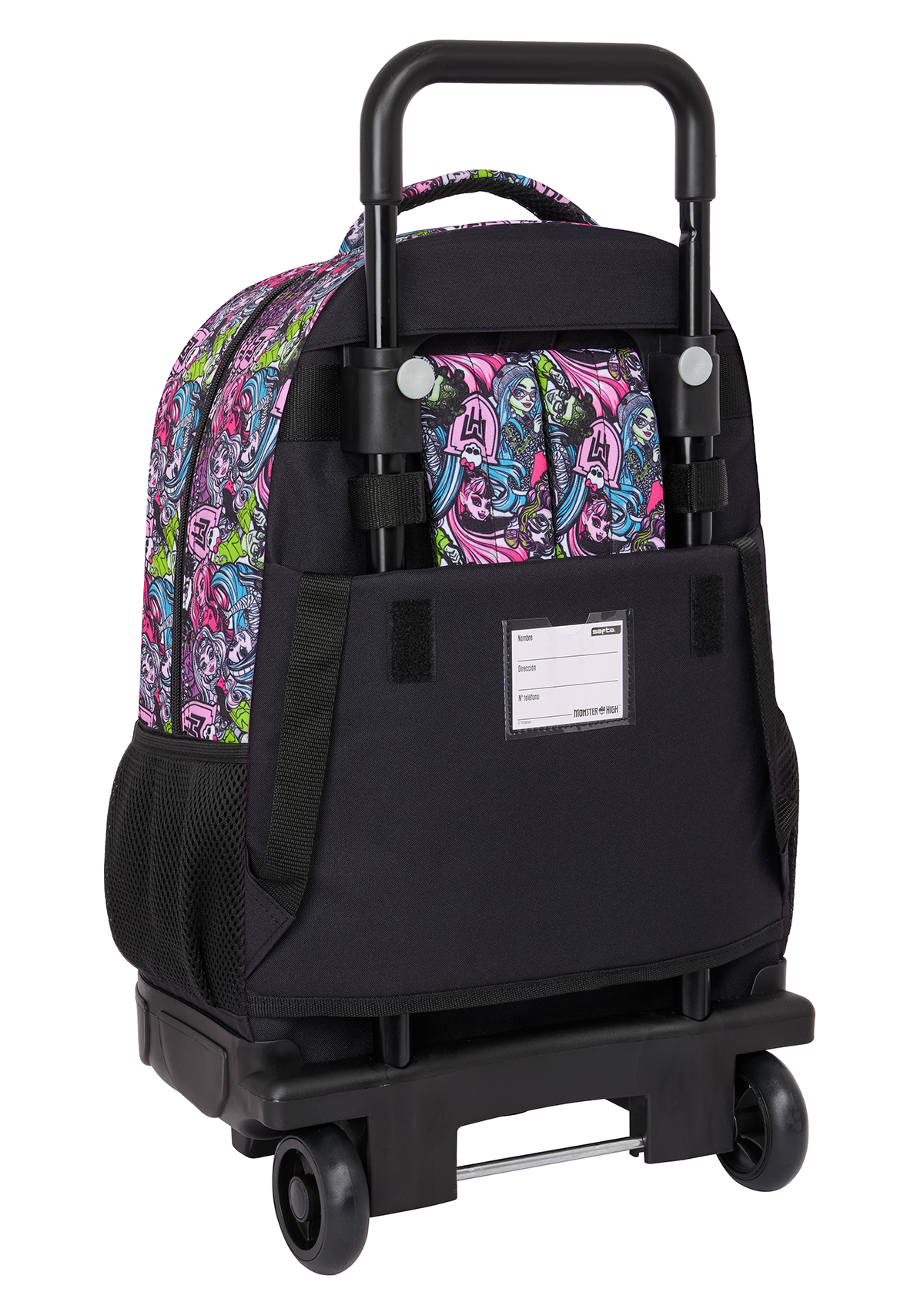 Monster High Drama Large Backpack Wheeled