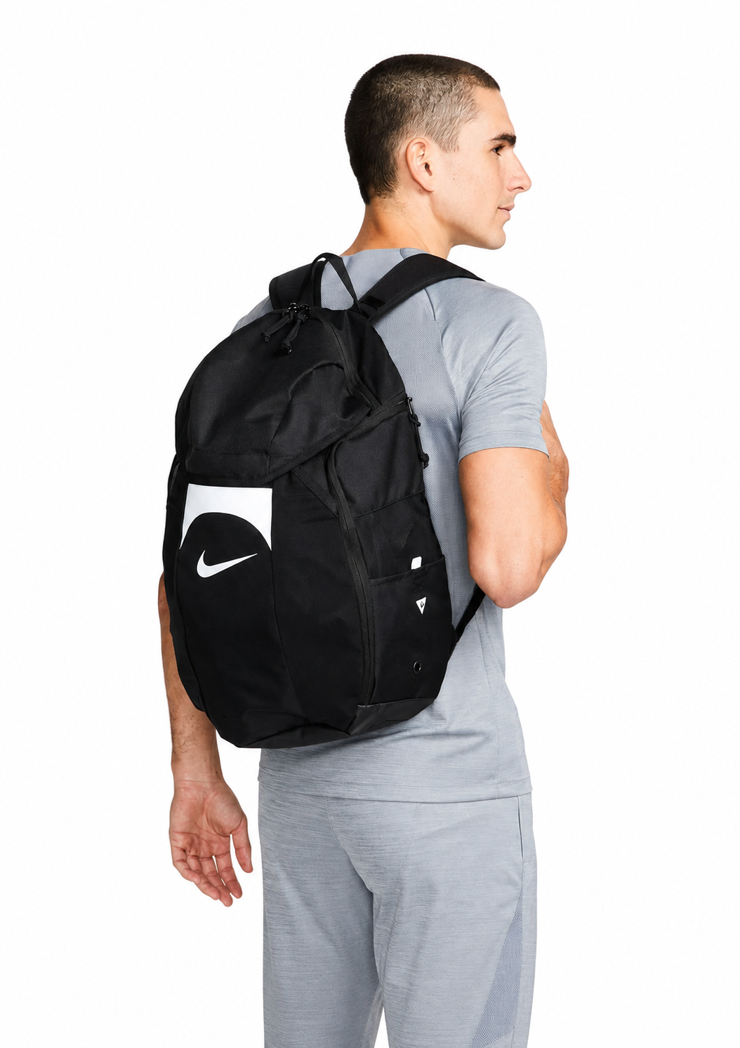 NIKE Academy Team Backpack Black/White 30L