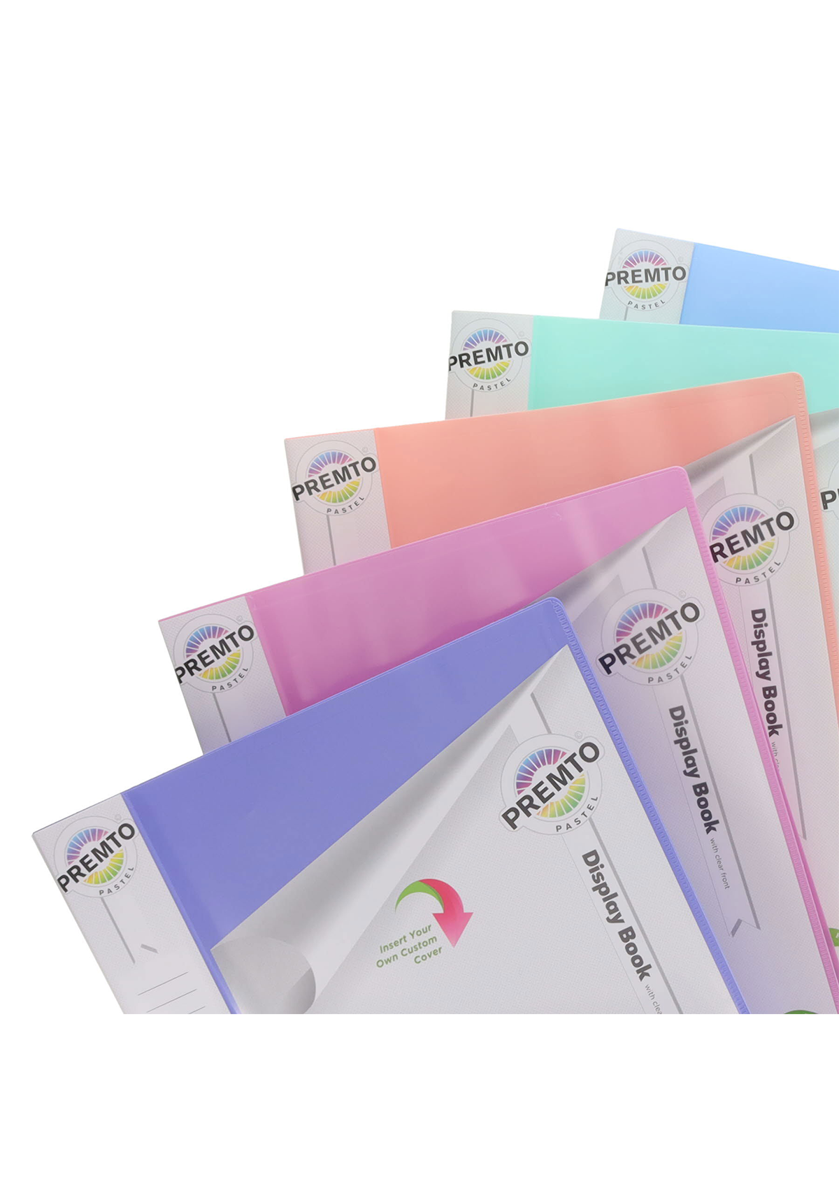 Pastel A4 40 Pocket Display Book