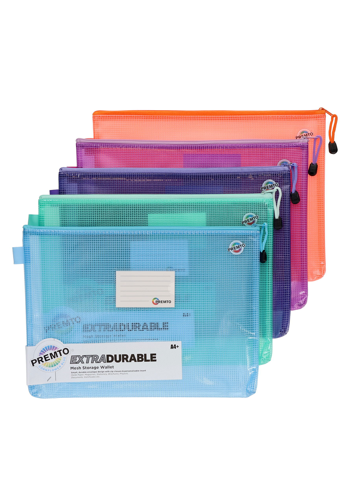Pastel A4+ Extra Durable Mesh Wallet