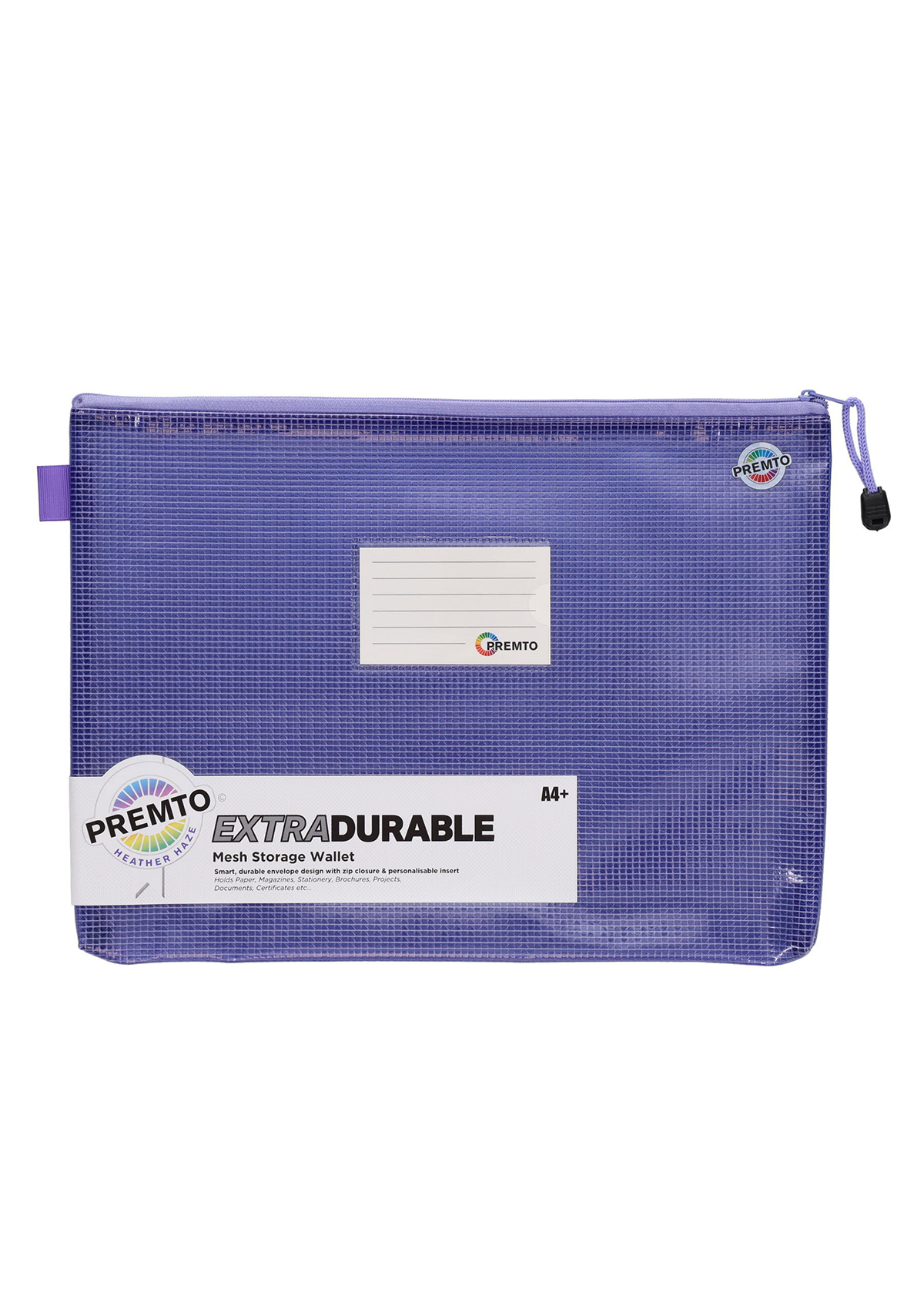 Pastel A4+ Extra Durable Mesh Wallet