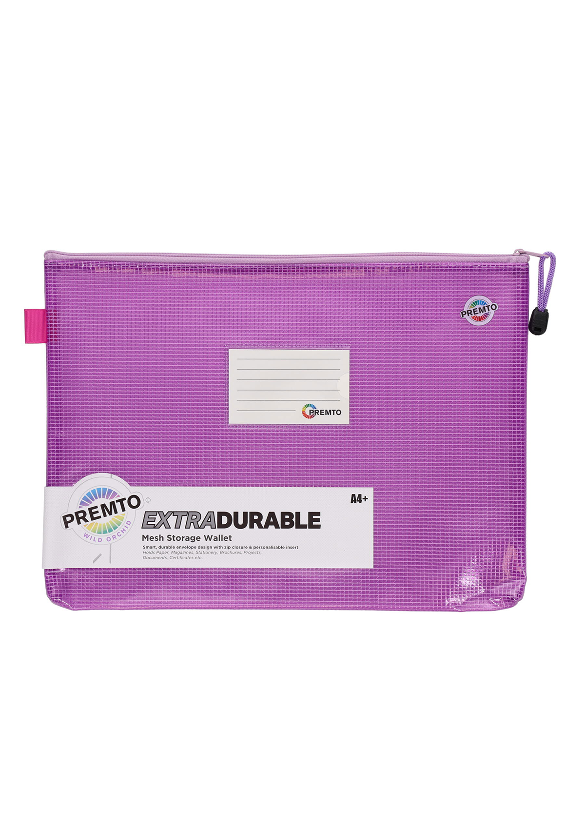 Pastel A4+ Extra Durable Mesh Wallet