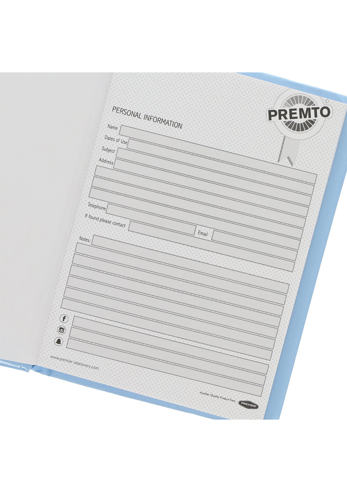 Pastel A6 160pg Hardback Notebook