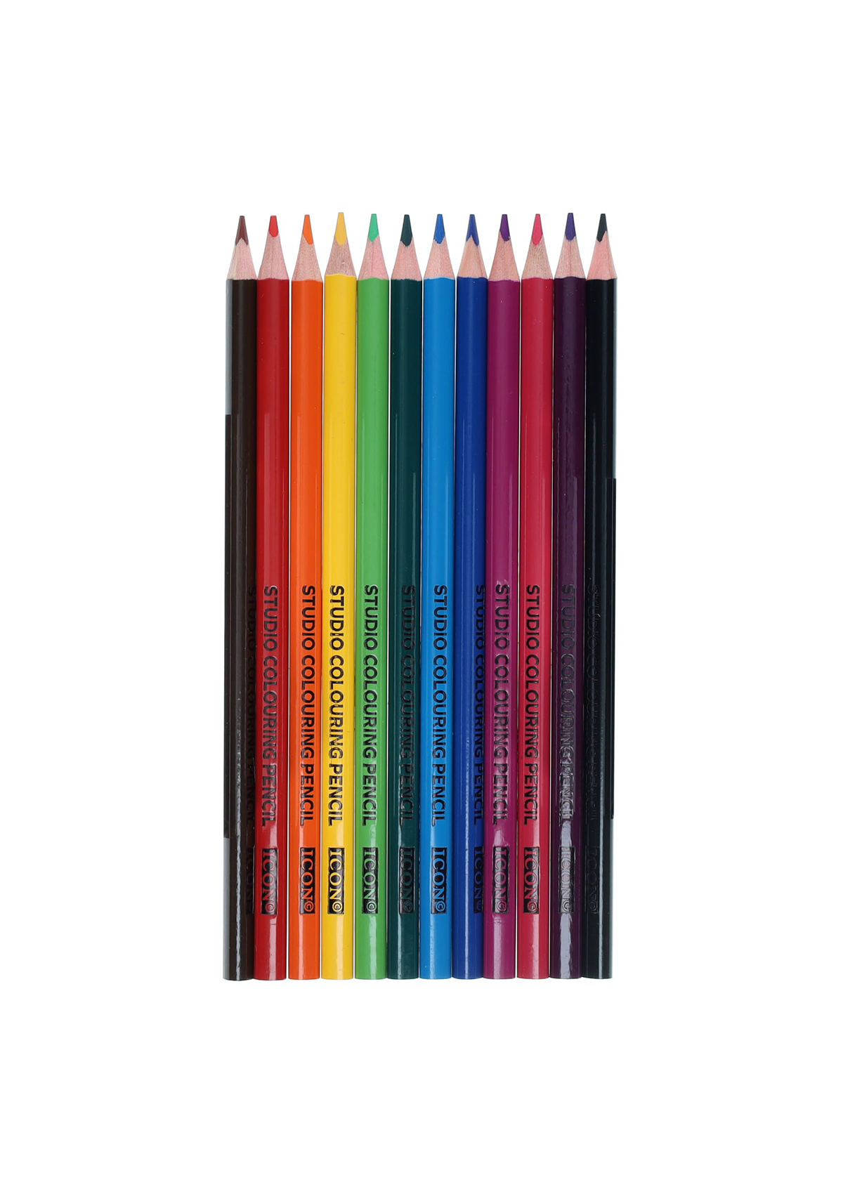 Pkt.12 Artists Studio Triangular Colouring Pencils