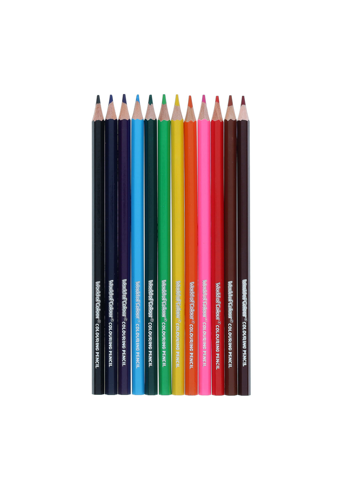 Pkt.12 Full Size Colouring Pencils