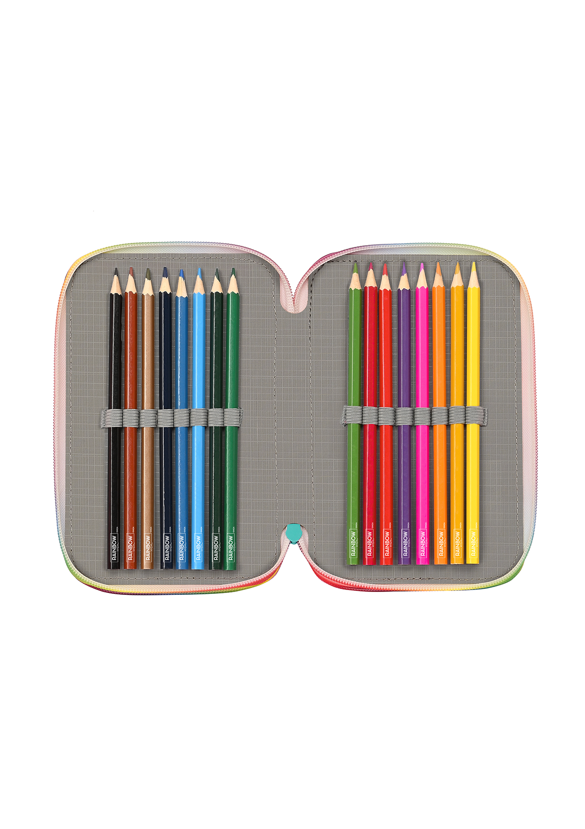 Rainbow High Paradise Triple 36 pc Pencil Case