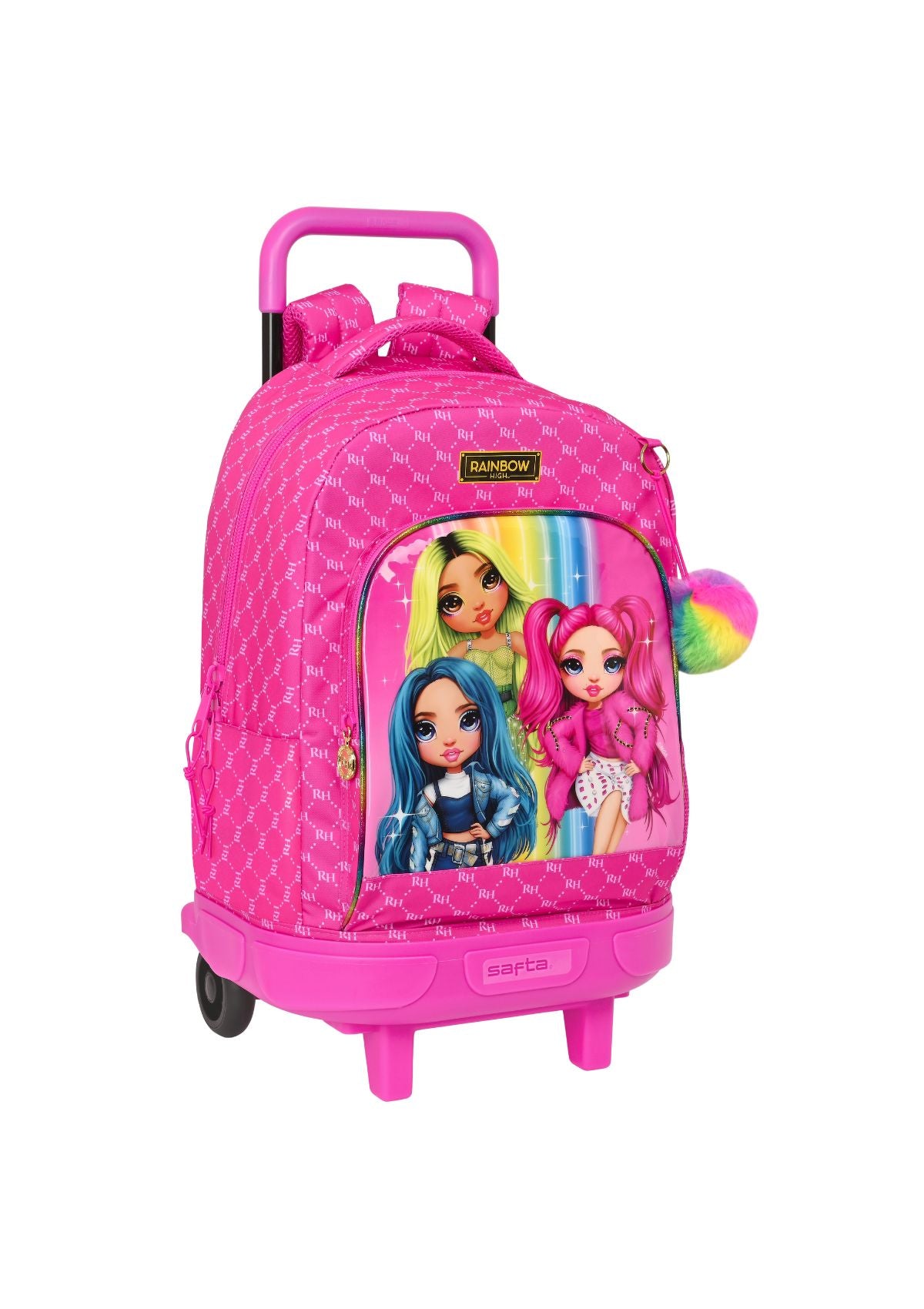 Rainbow High Wheeled Backpack Front