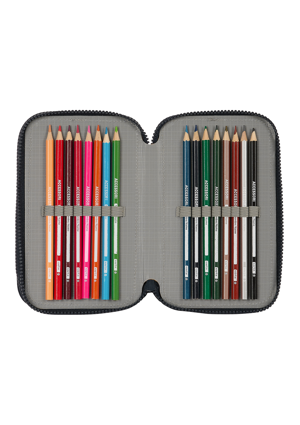 FC Real Madrid 1ª EQUIP. 23/24 Triple 36 pc Pencil Case