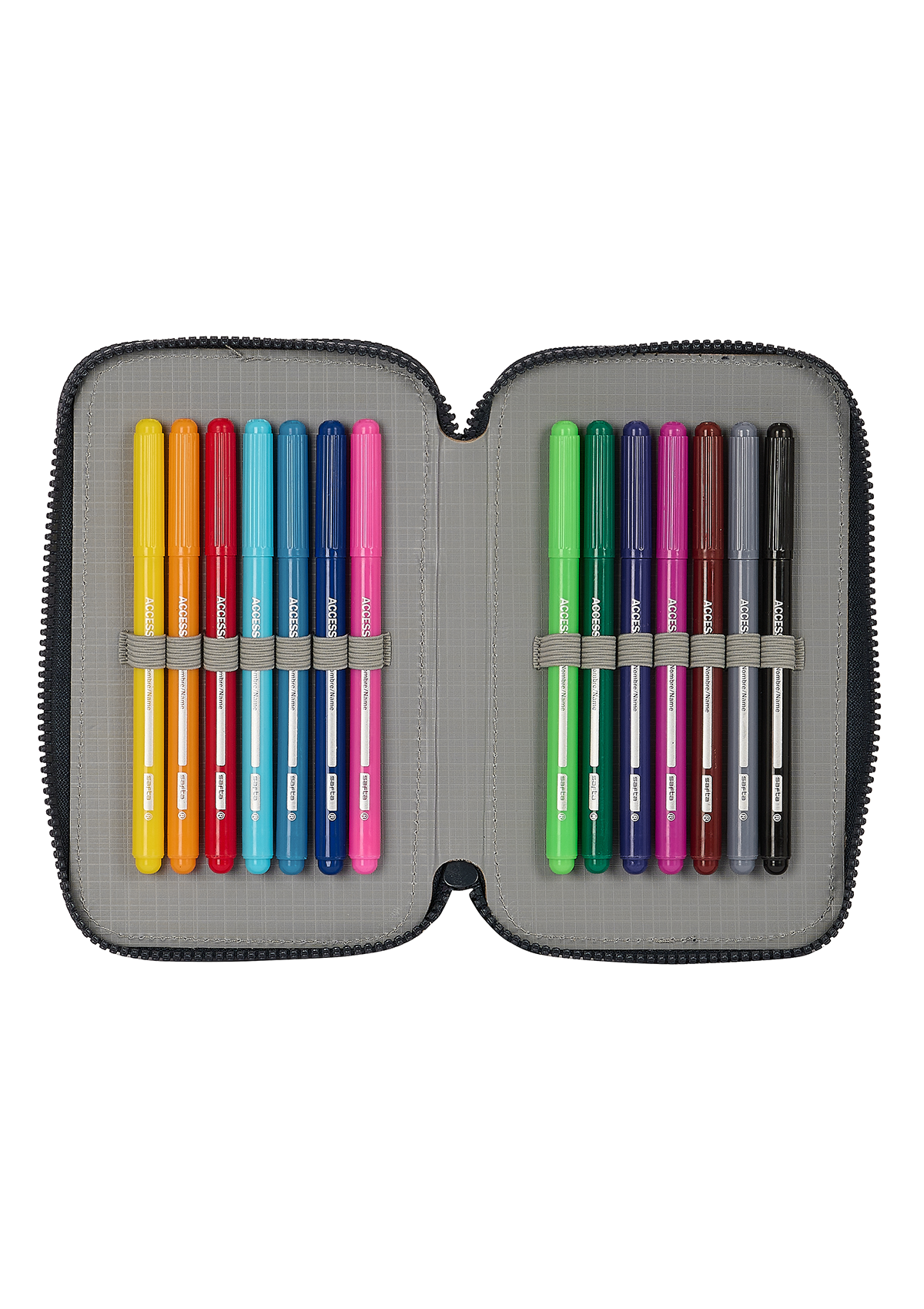 FC Real Madrid 1ª EQUIP. 23/24 Triple 36 pc Pencil Case