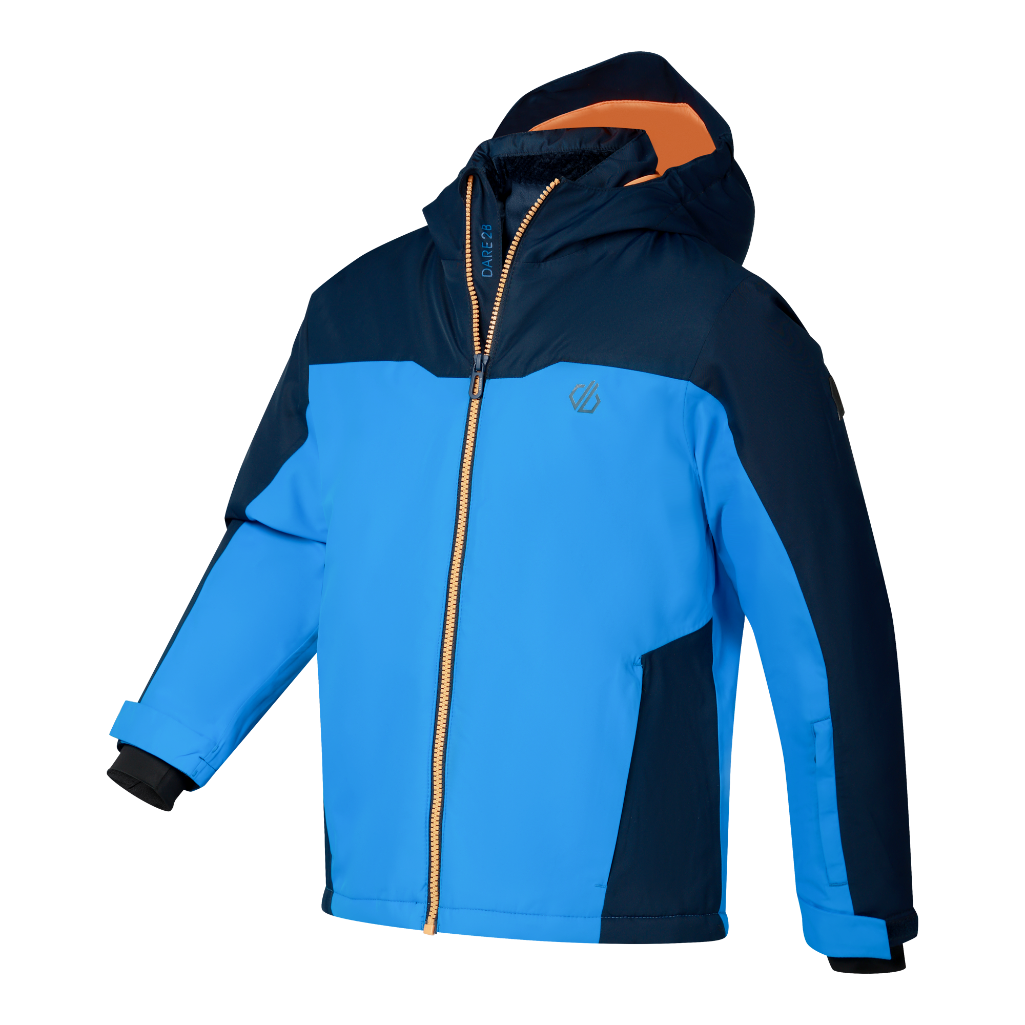 Kids' Piste Ski Jacket - Navy/ Athletic Blue