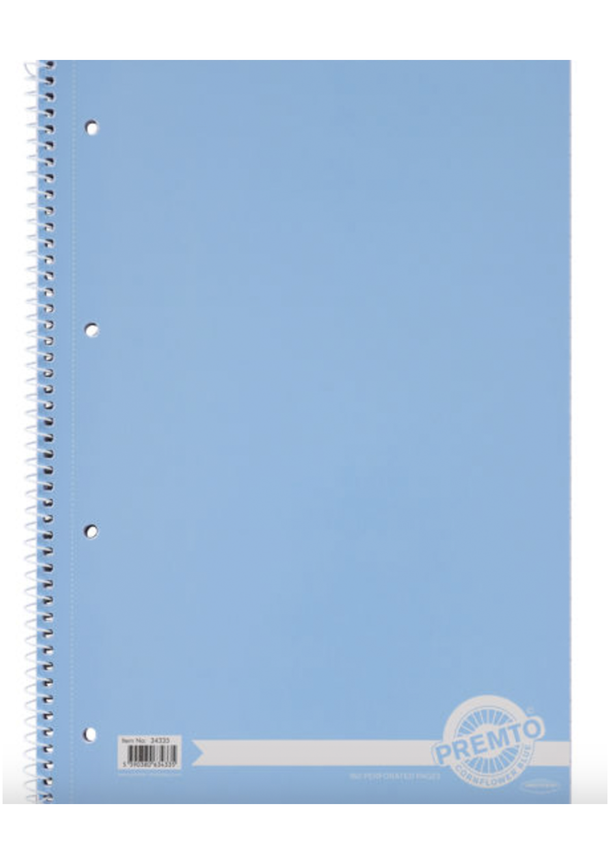 Pastel A4 160pg Spiral Notebook 5 Asst