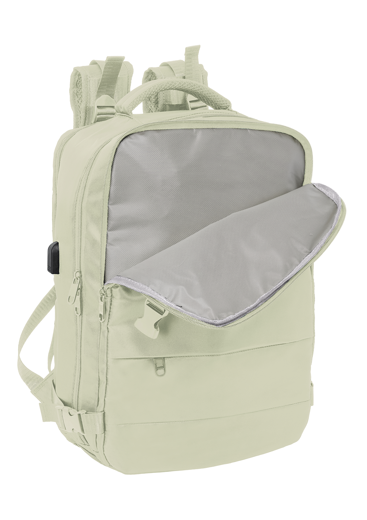 Safta 15.6" Beige Portable Cabin Laptop Backpacks