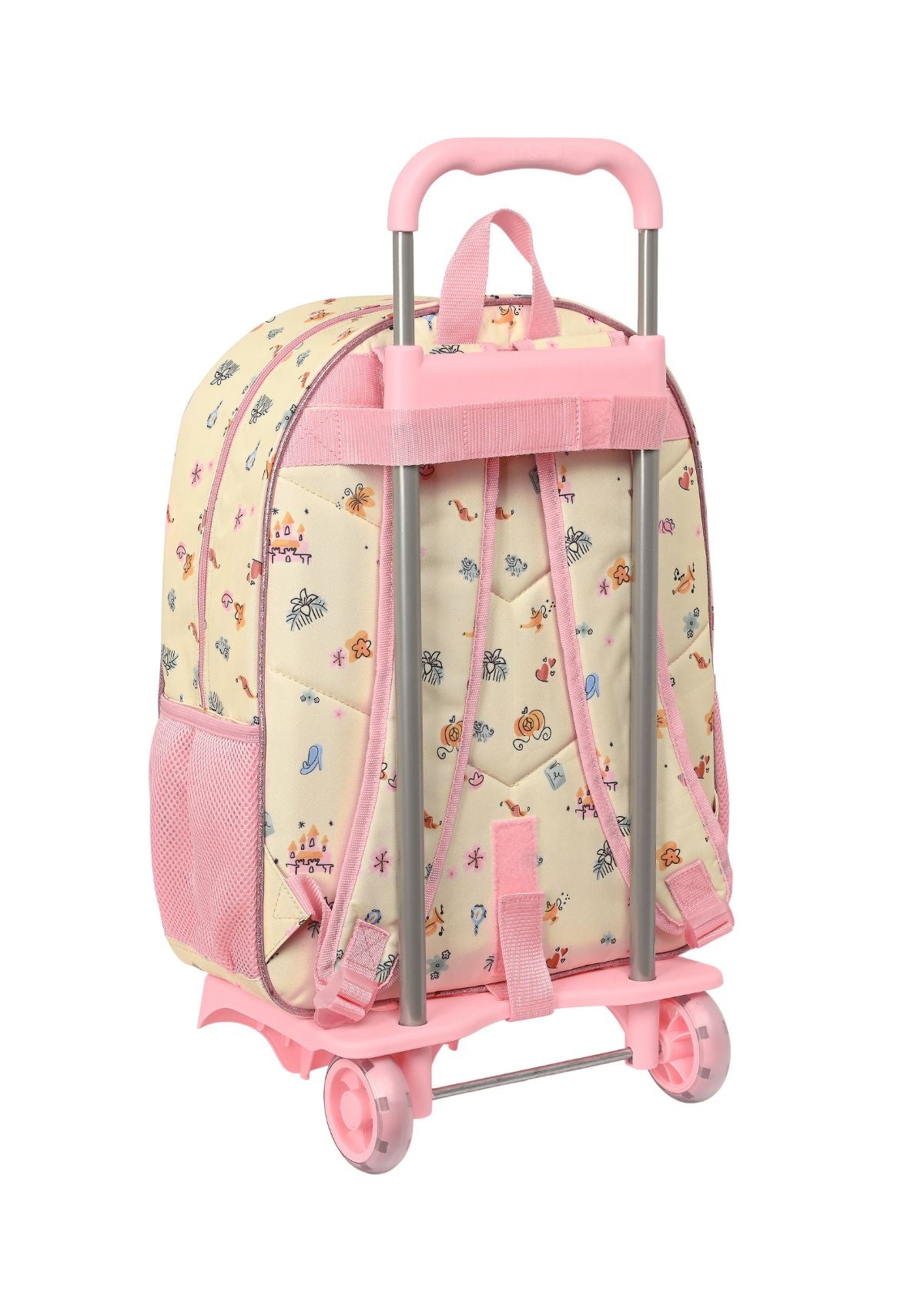 Princess rolling online backpack