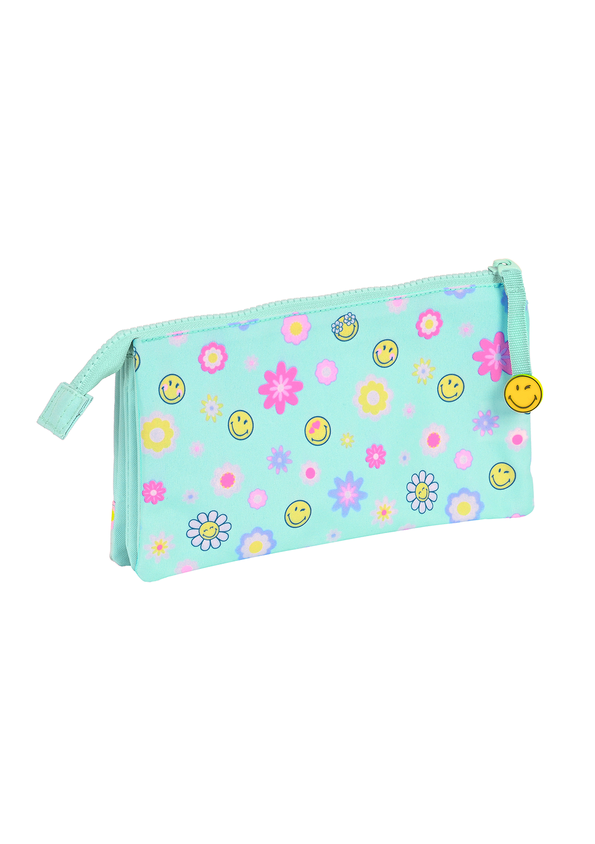 Smiley World Summer Fun Triple Pencil Case