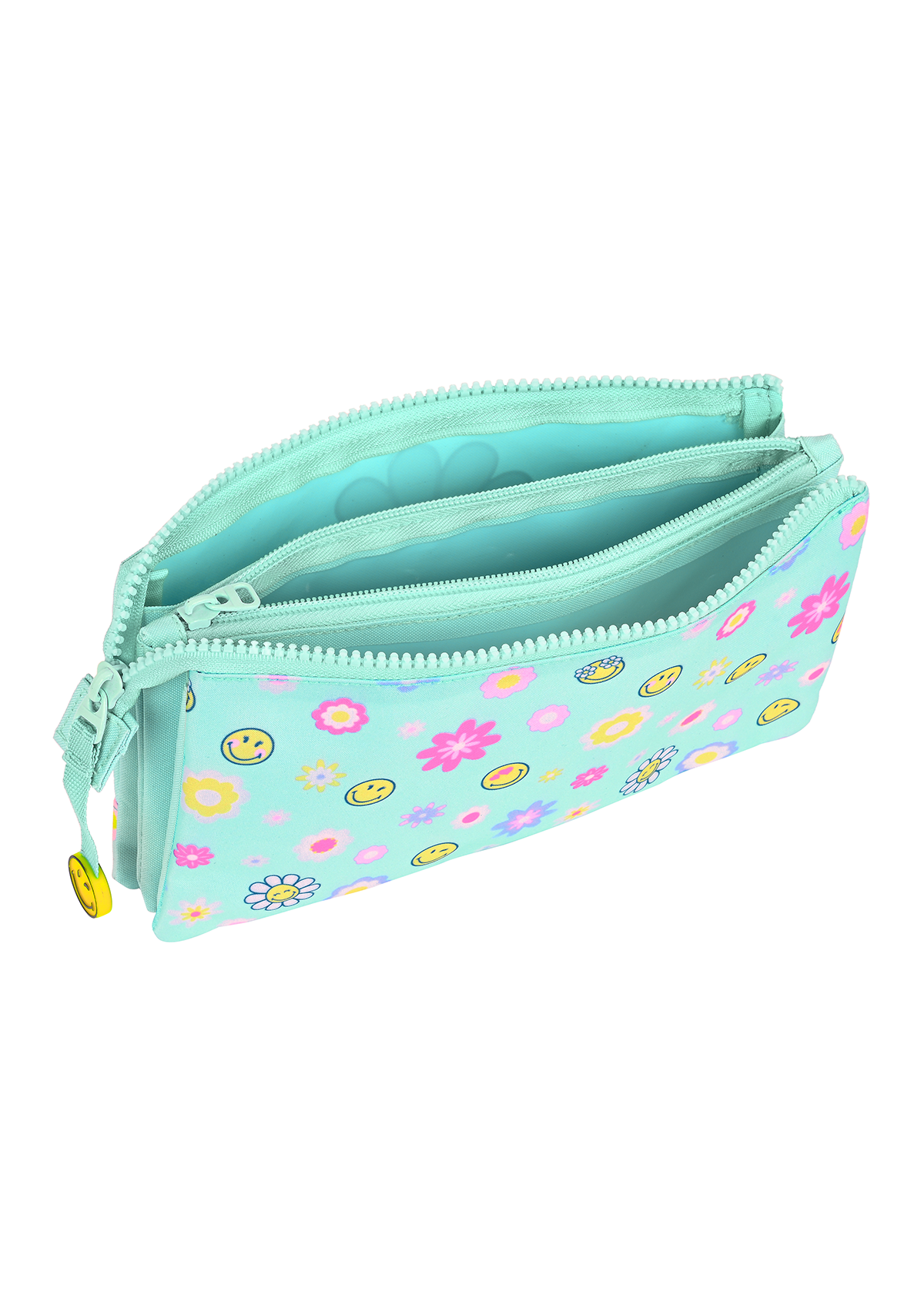 Smiley World Summer Fun Triple Pencil Case